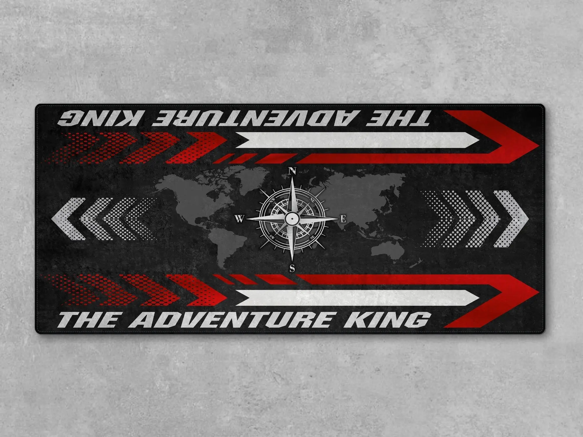Motorcycle Mat for Adventure Motorcycle "The Adventure King" - MM7341 - Image 2