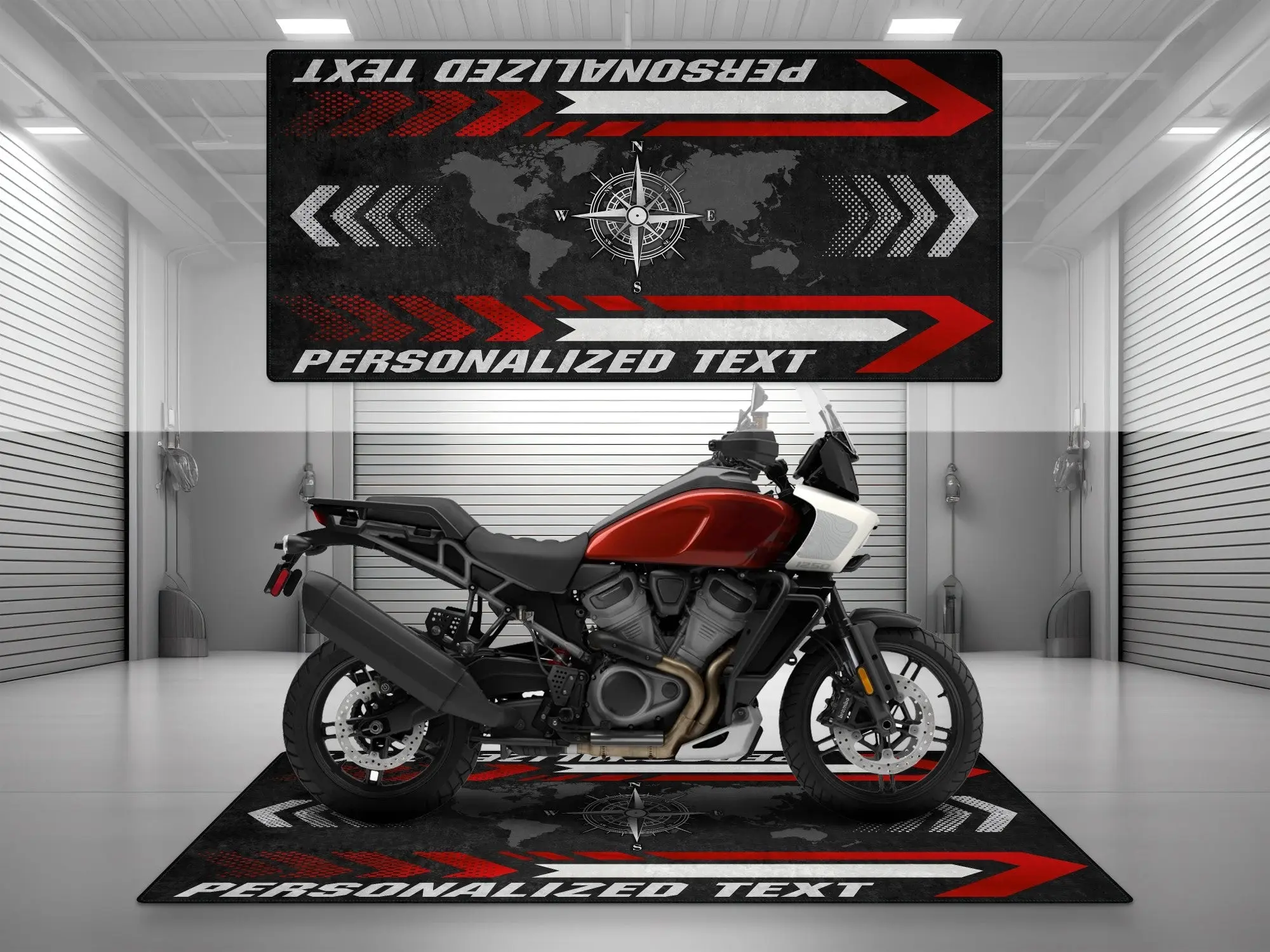 Motorcycle Mat for Adventure Motorcycle "The Adventure King" - MM7341 - Image 3