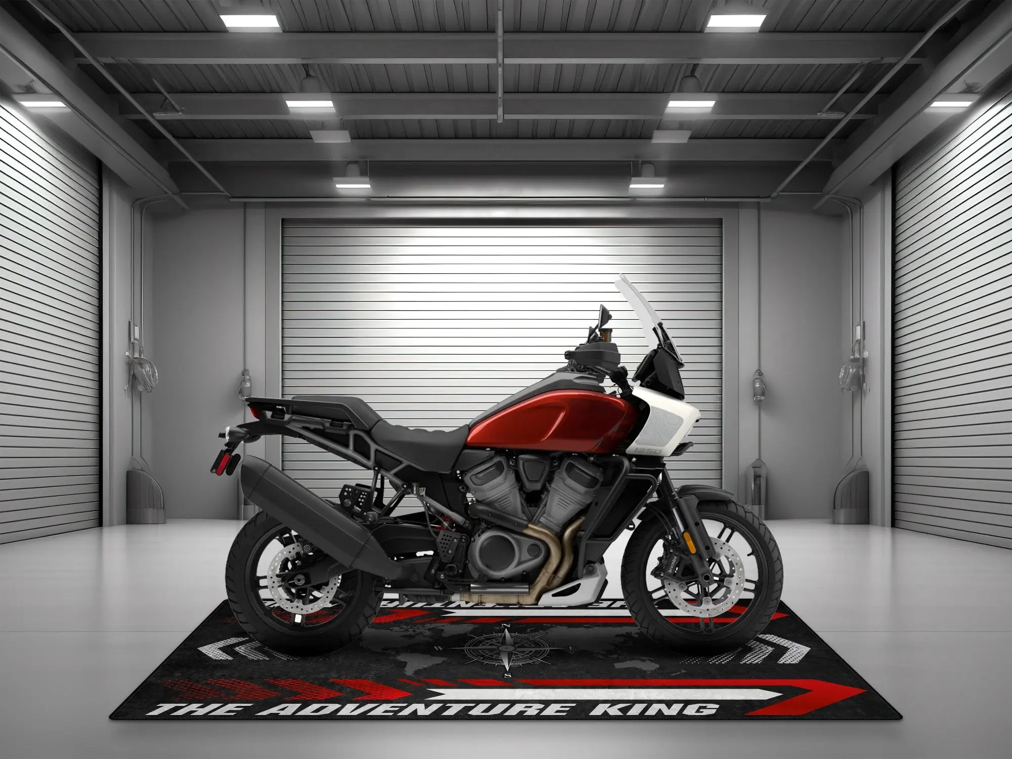 Motorcycle Mat for Adventure Motorcycle "The Adventure King" - MM7341 - Image 5