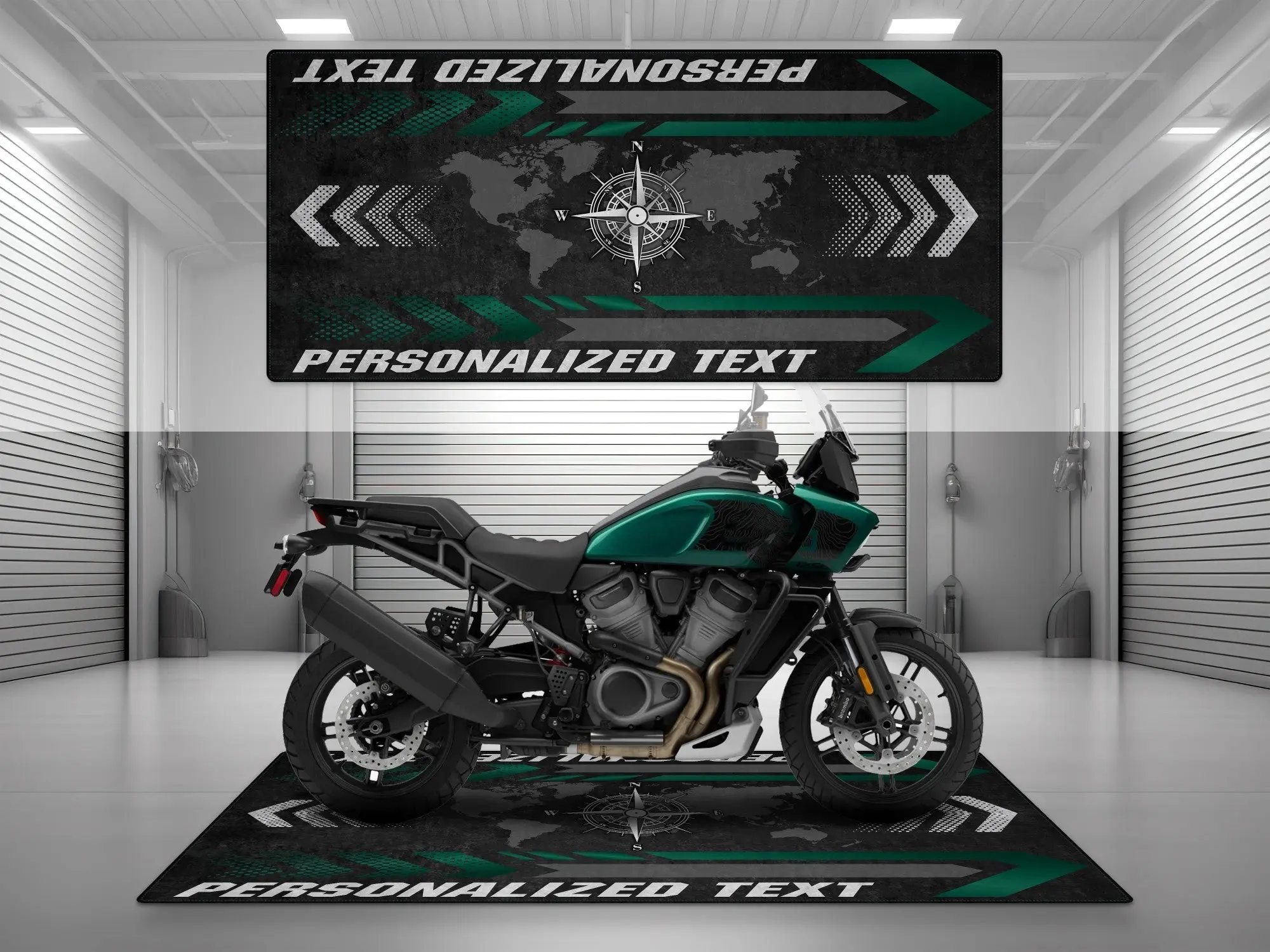 Motorcycle Mat for Adventure Motorcycle "The Adventure King" - MM7341 - Image 8