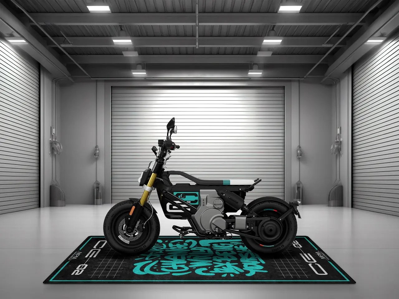 Motorcycle Mat for BMW CE02 Motorcycle - MM4102 - Image 5