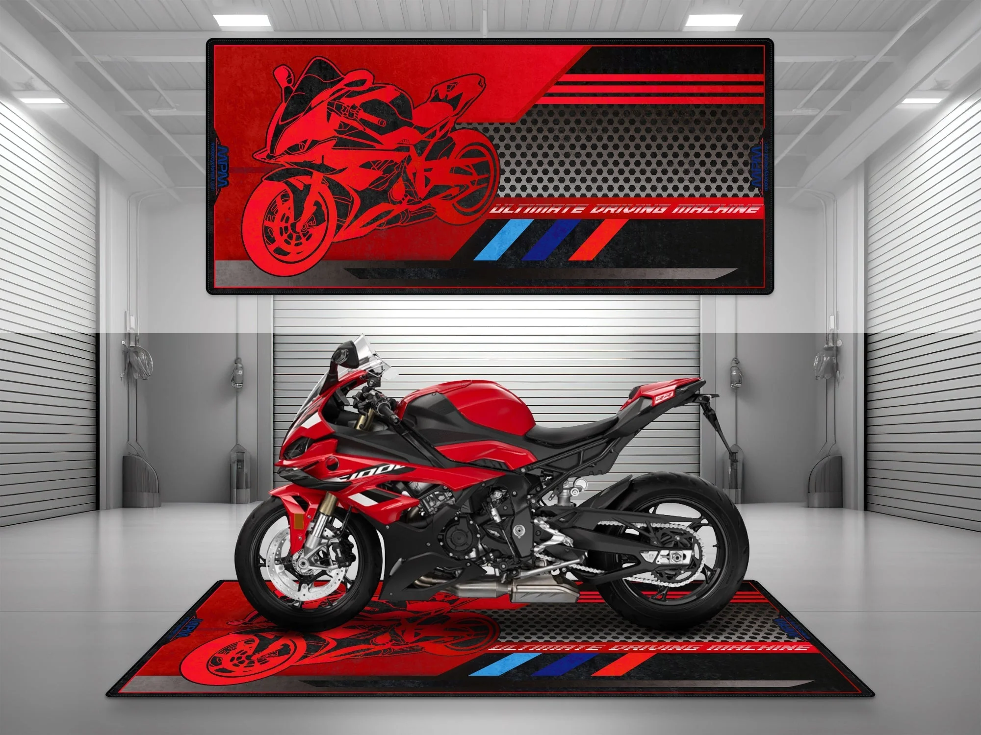 Motorcycle Mat for BMW S1000RR Motorcycle - U502 - Image 2