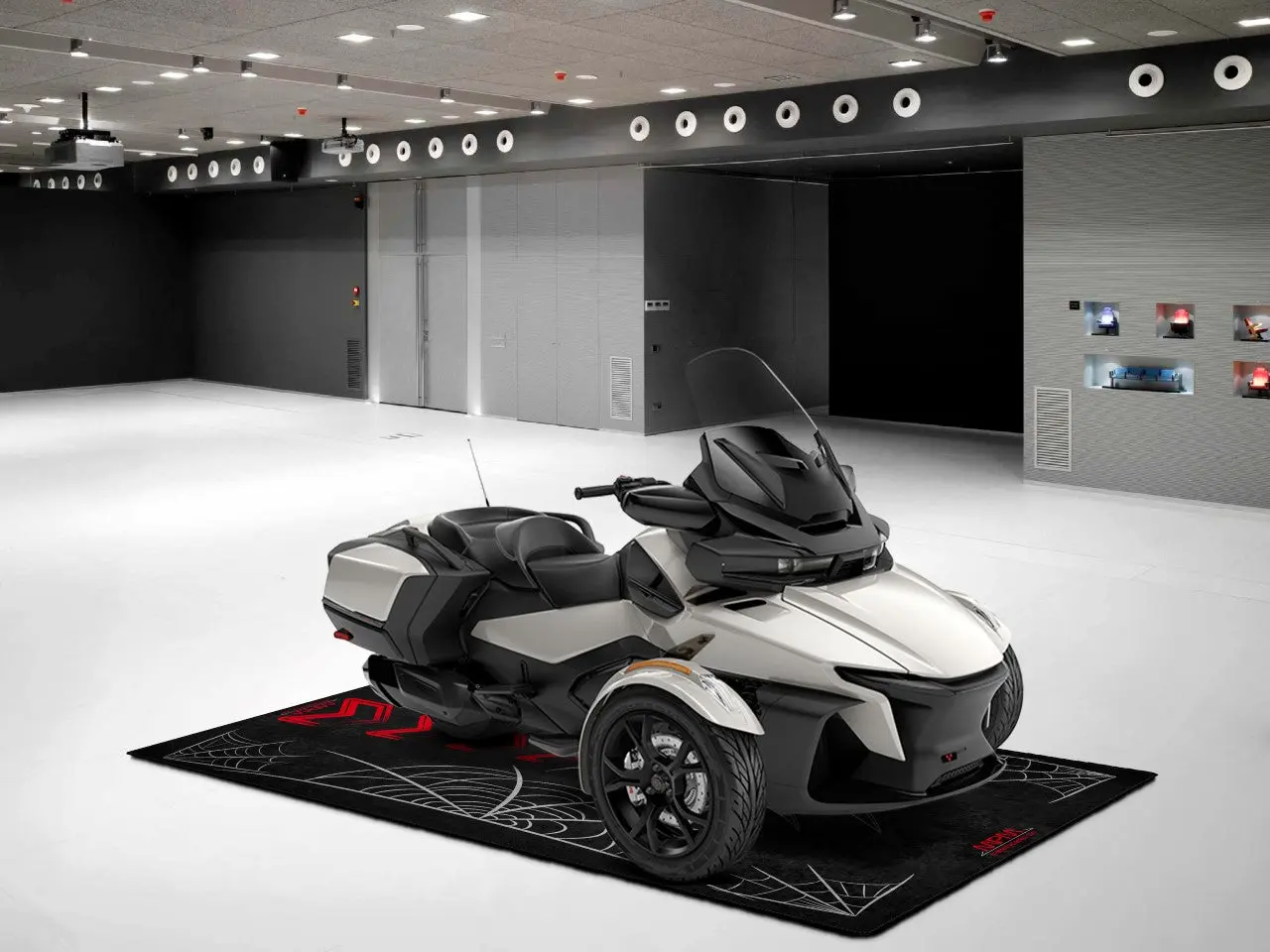 Motorcycle Mat for Can-Am Spyder Motorcycle - U401 - Image 5