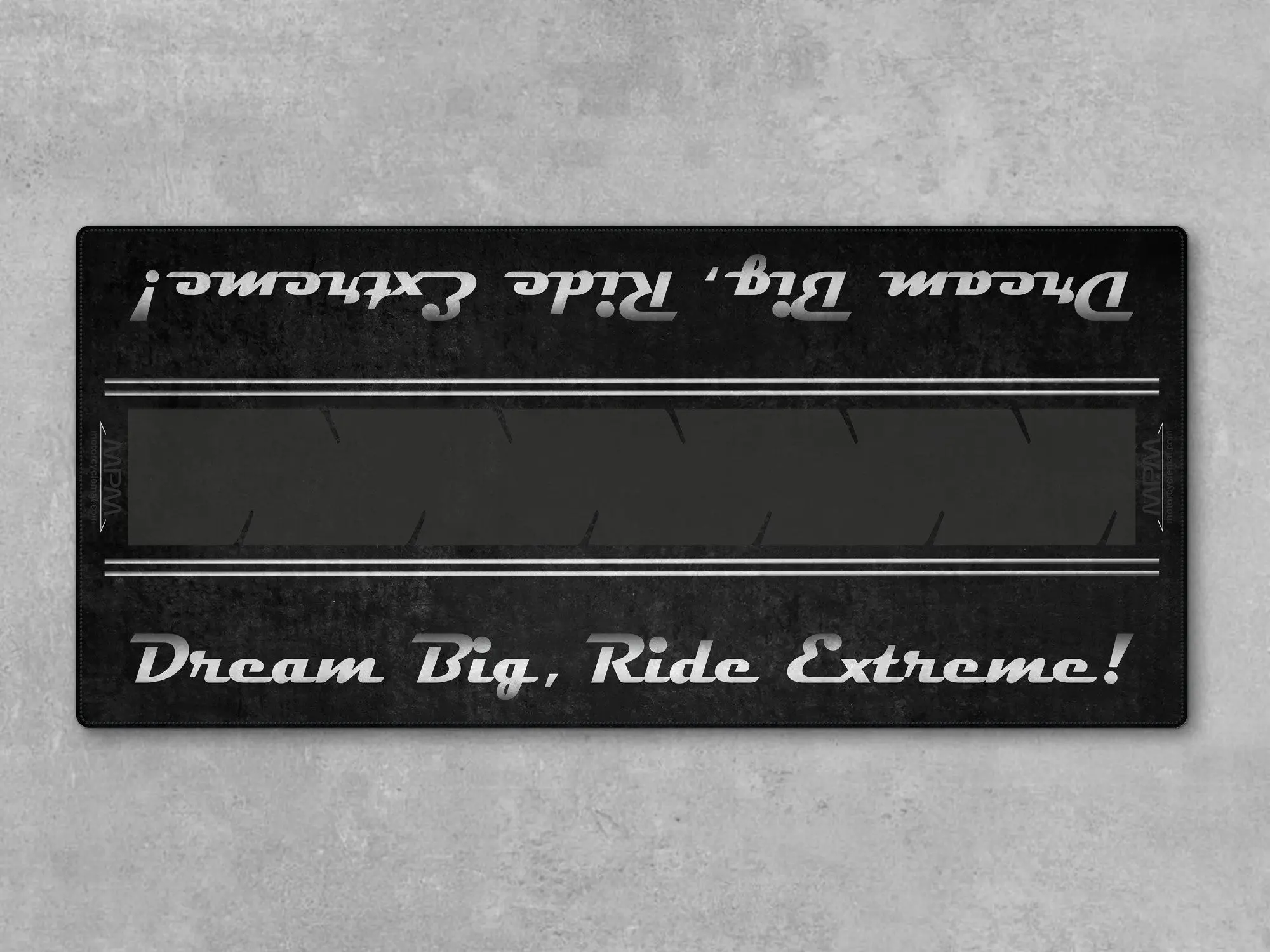 Motorcycle Mat For Cruiser Motorcycle "Dream Big, Ride Extreme" - MM7310 - Image 14