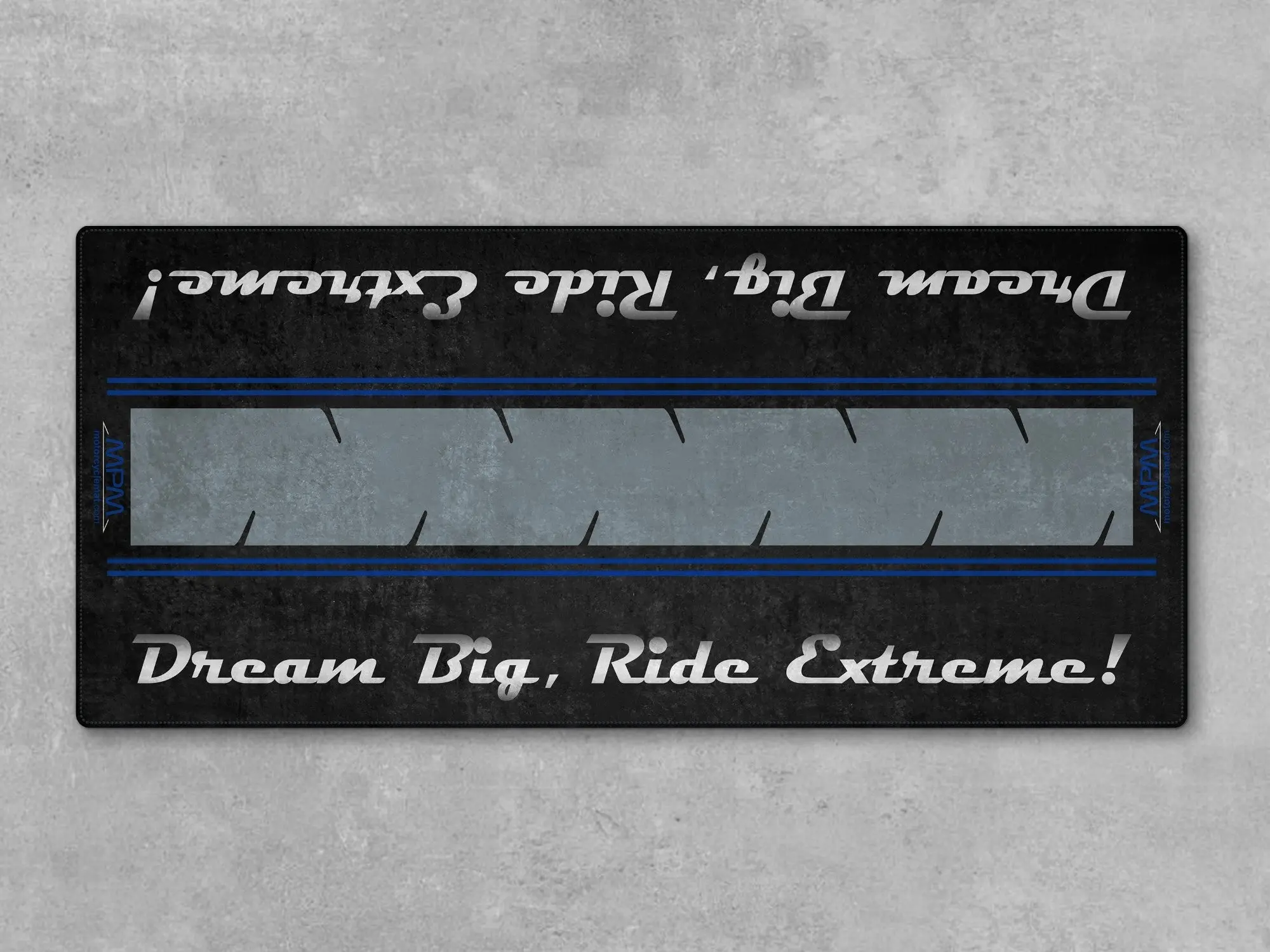 Motorcycle Mat For Cruiser Motorcycle "Dream Big, Ride Extreme" - MM7310 - Image 9