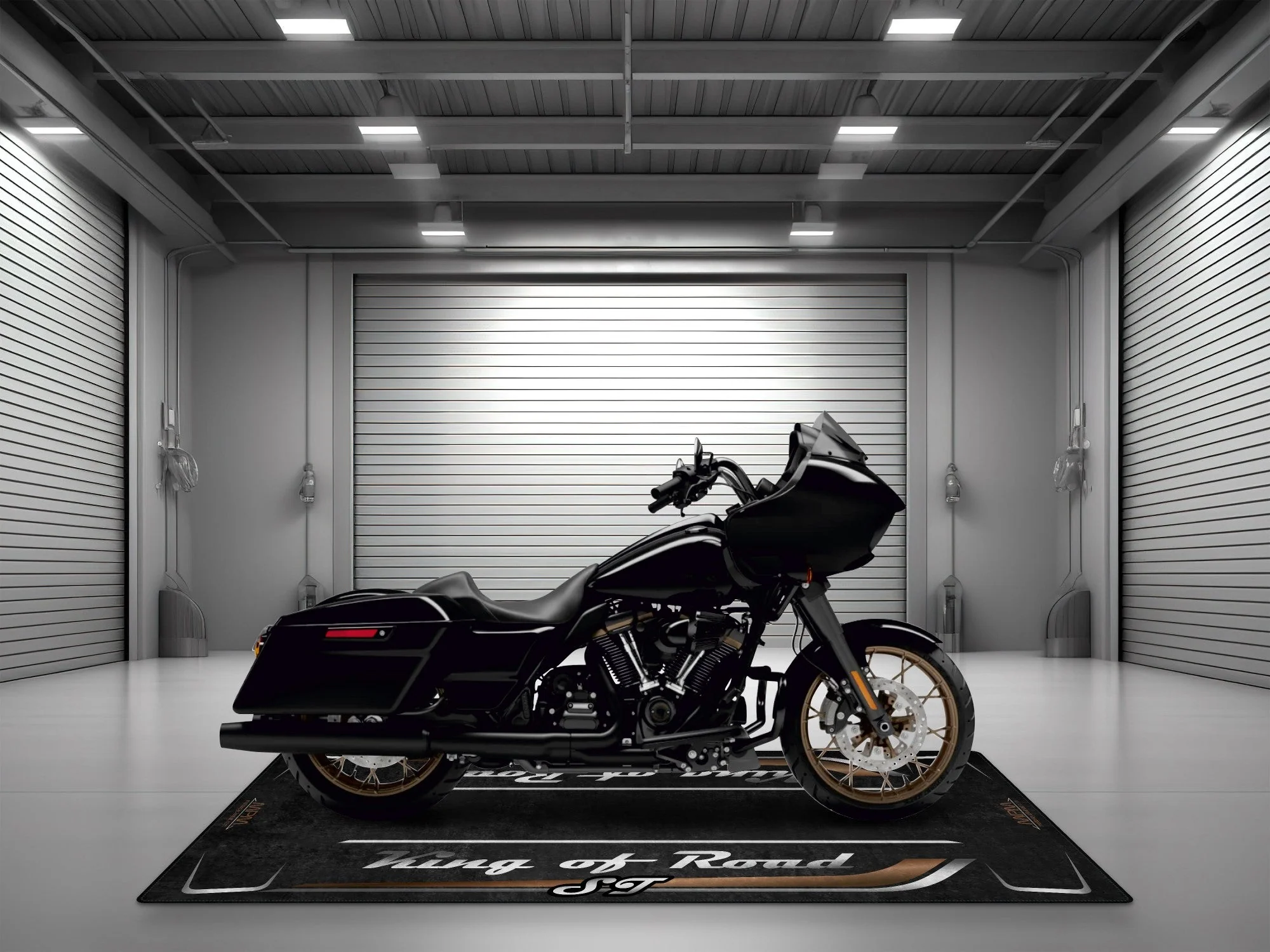 Motorcycle Mat for Cruiser Motorcycle "King of Road ST" - MM7347 - Image 14