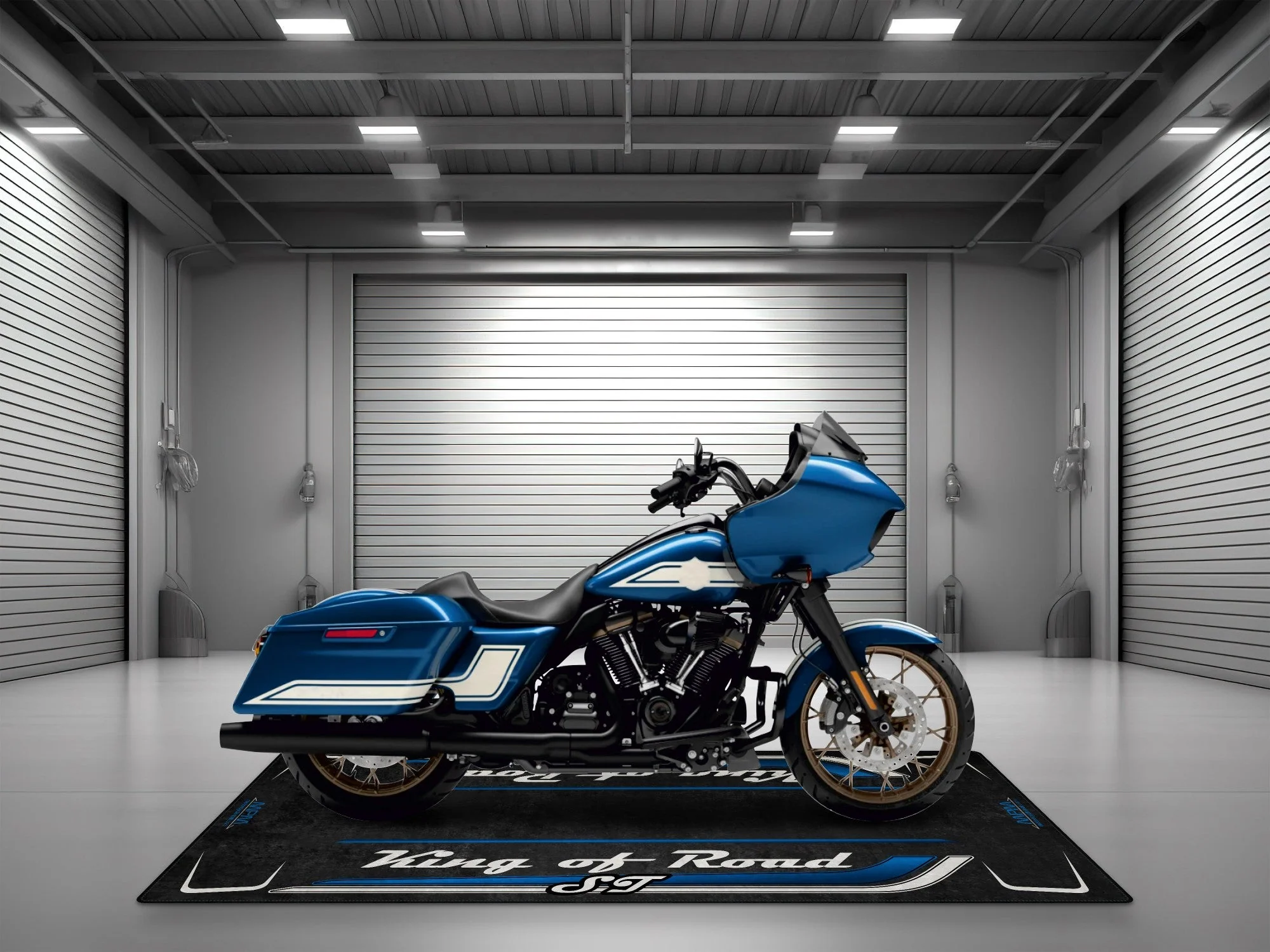 Motorcycle Mat for Cruiser Motorcycle "King of Road ST" - MM7347 - Image 15