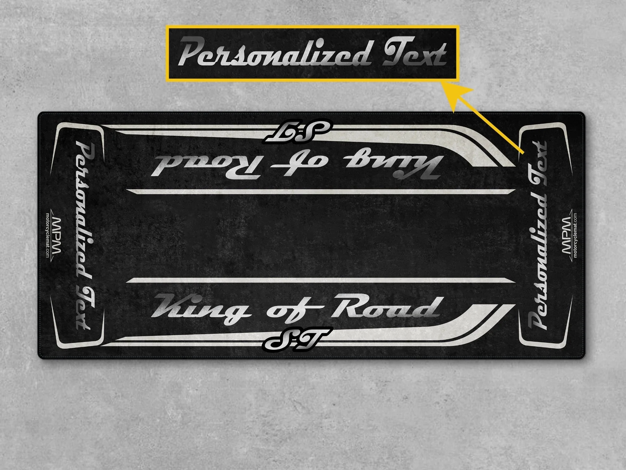 Motorcycle Mat for Cruiser Motorcycle "King of Road ST" - MM7347 - Image 7