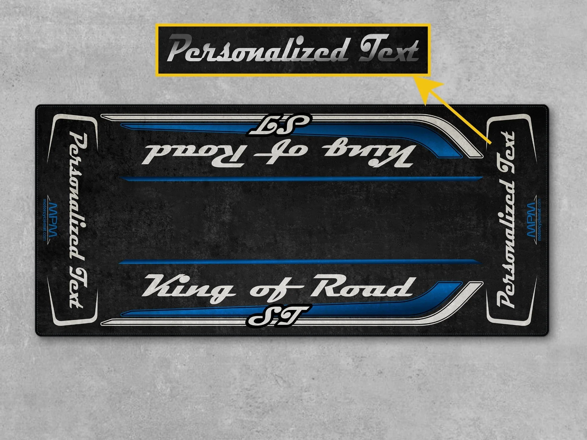 Motorcycle Mat for Cruiser Motorcycle "King of Road ST" - MM7347 - Image 9