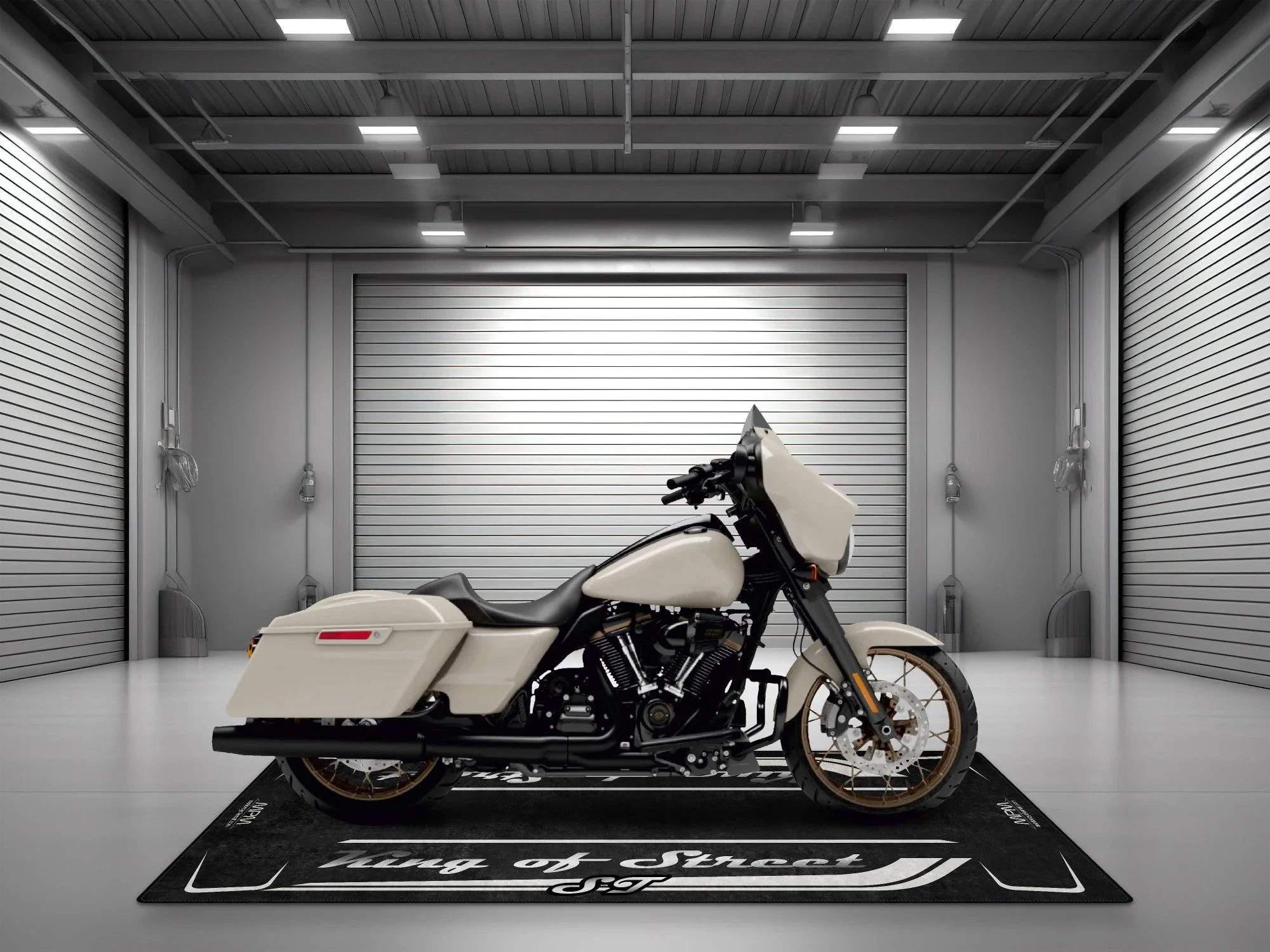 Motorcycle Mat for Cruiser Motorcycle "King of Street ST" - MM7348 - Image 14