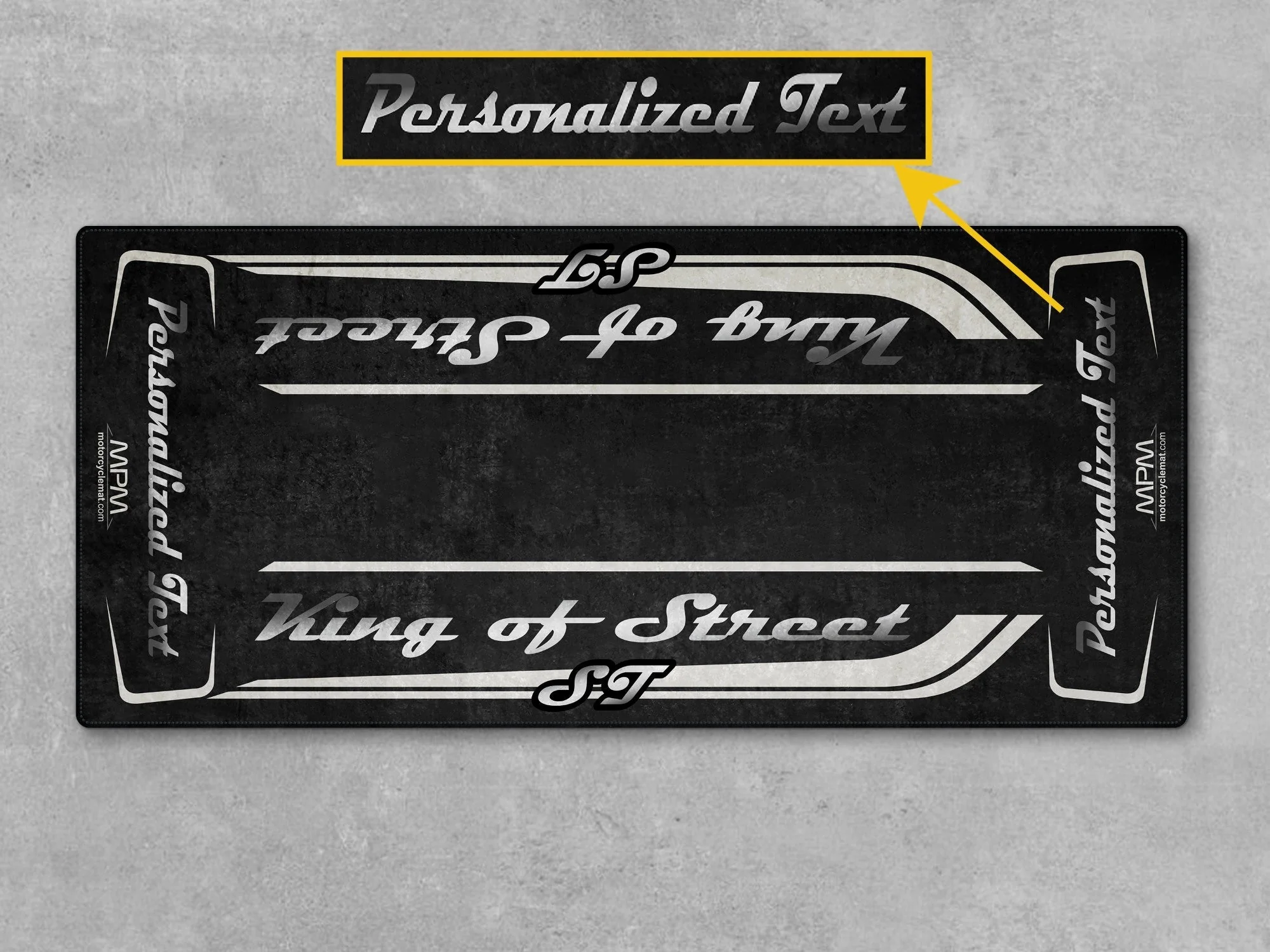 Motorcycle Mat for Cruiser Motorcycle "King of Street ST" - MM7348 - Image 9
