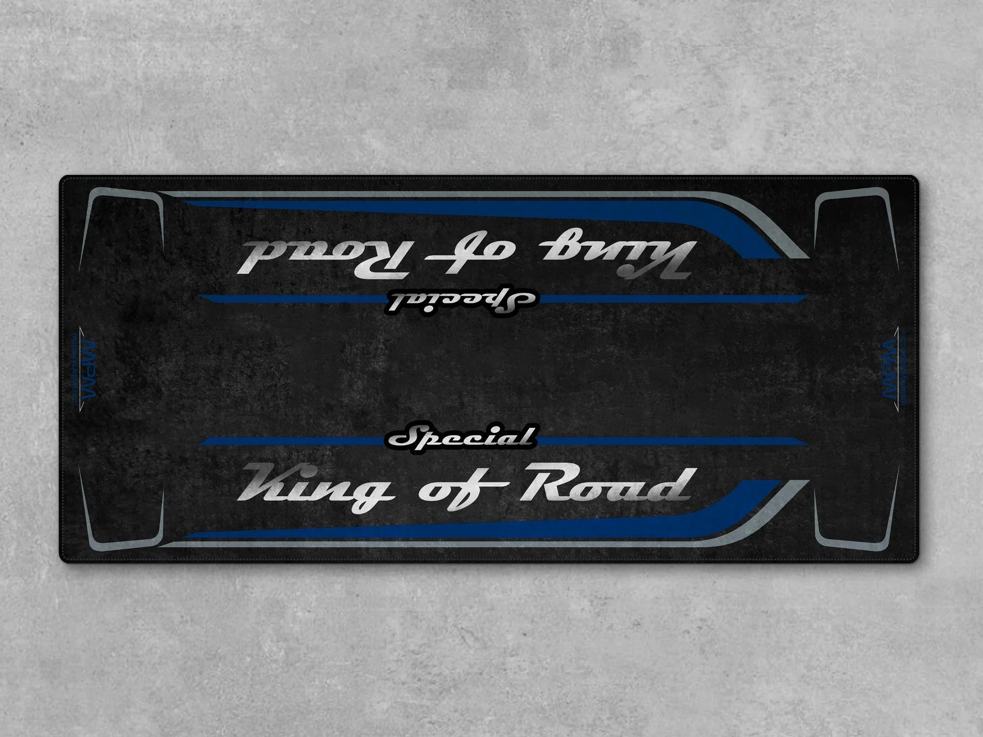 Motorcycle Mat for Cruiser Motorcycle "Special King of Road" - MM7346 - Image 14