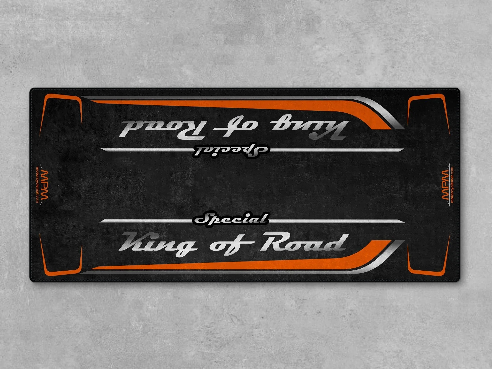 Motorcycle Mat for Cruiser Motorcycle "Special King of Road" - MM7346 - Image 16