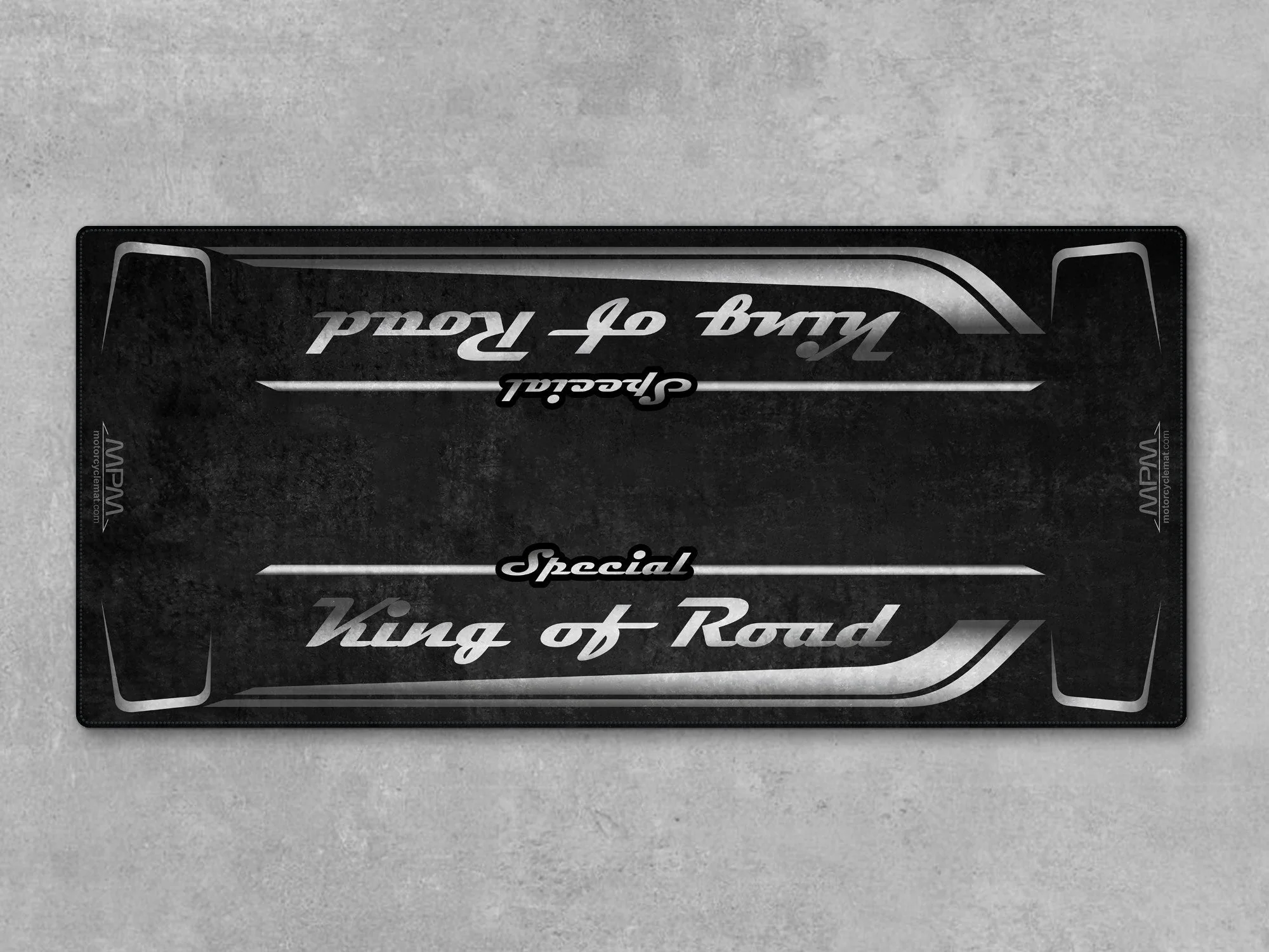 Motorcycle Mat for Cruiser Motorcycle "Special King of Road" - MM7346 - Image 18