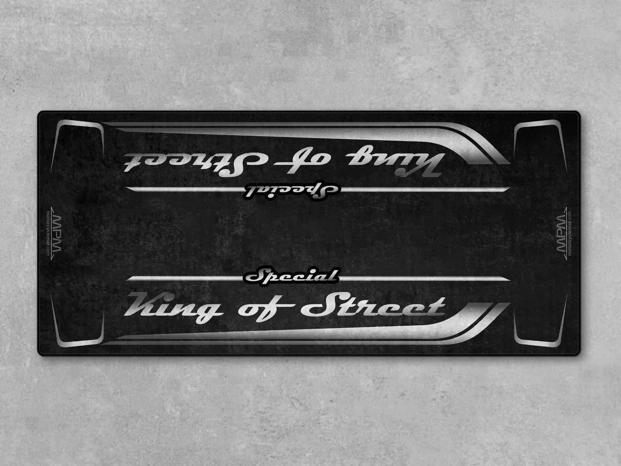 Motorcycle Mat for Cruiser Motorcycle "Special King of Street" - MM7345 - Image 11