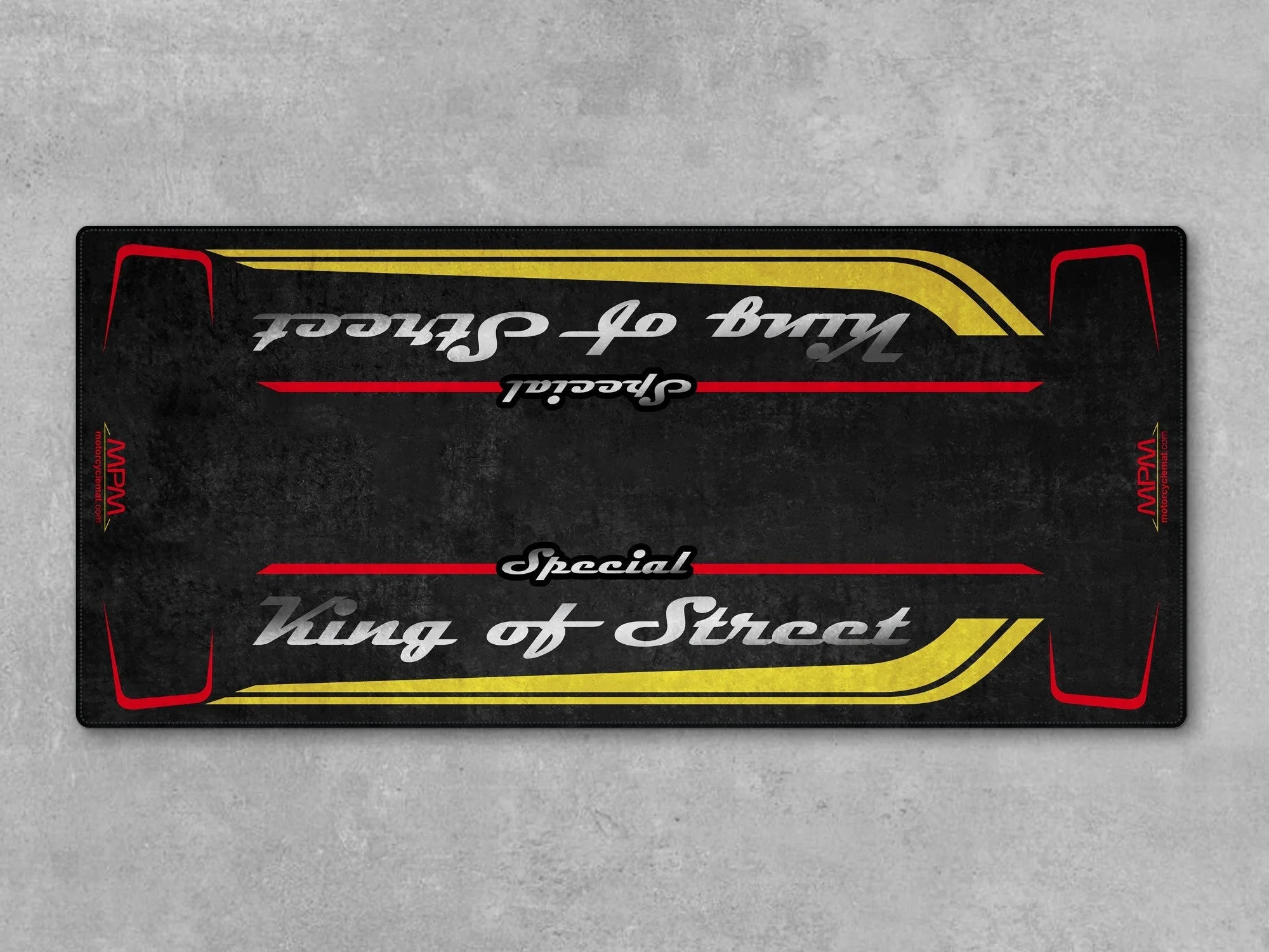 Motorcycle Mat for Cruiser Motorcycle "Special King of Street" - MM7345 - Image 15