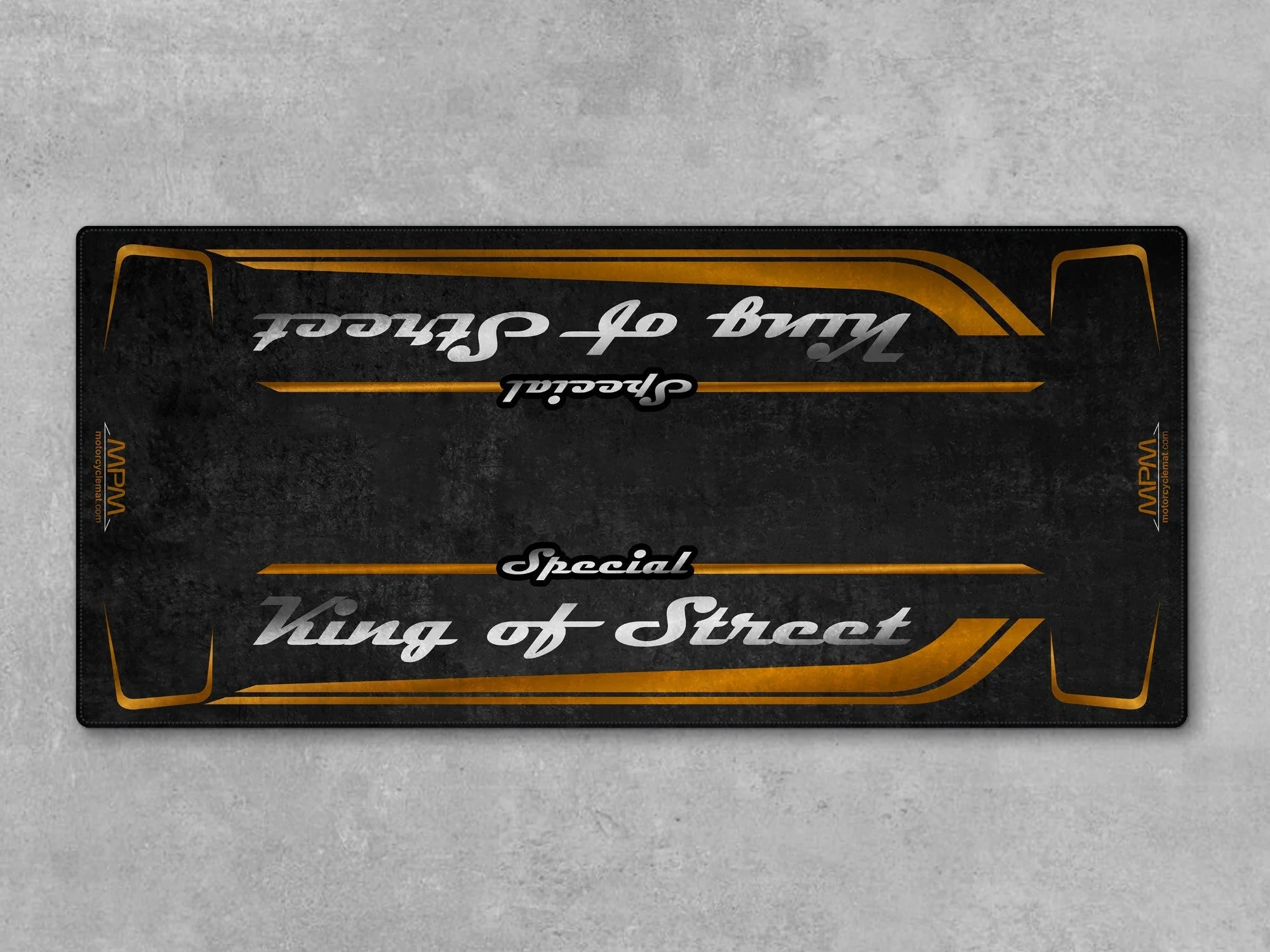 Motorcycle Mat for Cruiser Motorcycle "Special King of Street" - MM7345 - Image 9