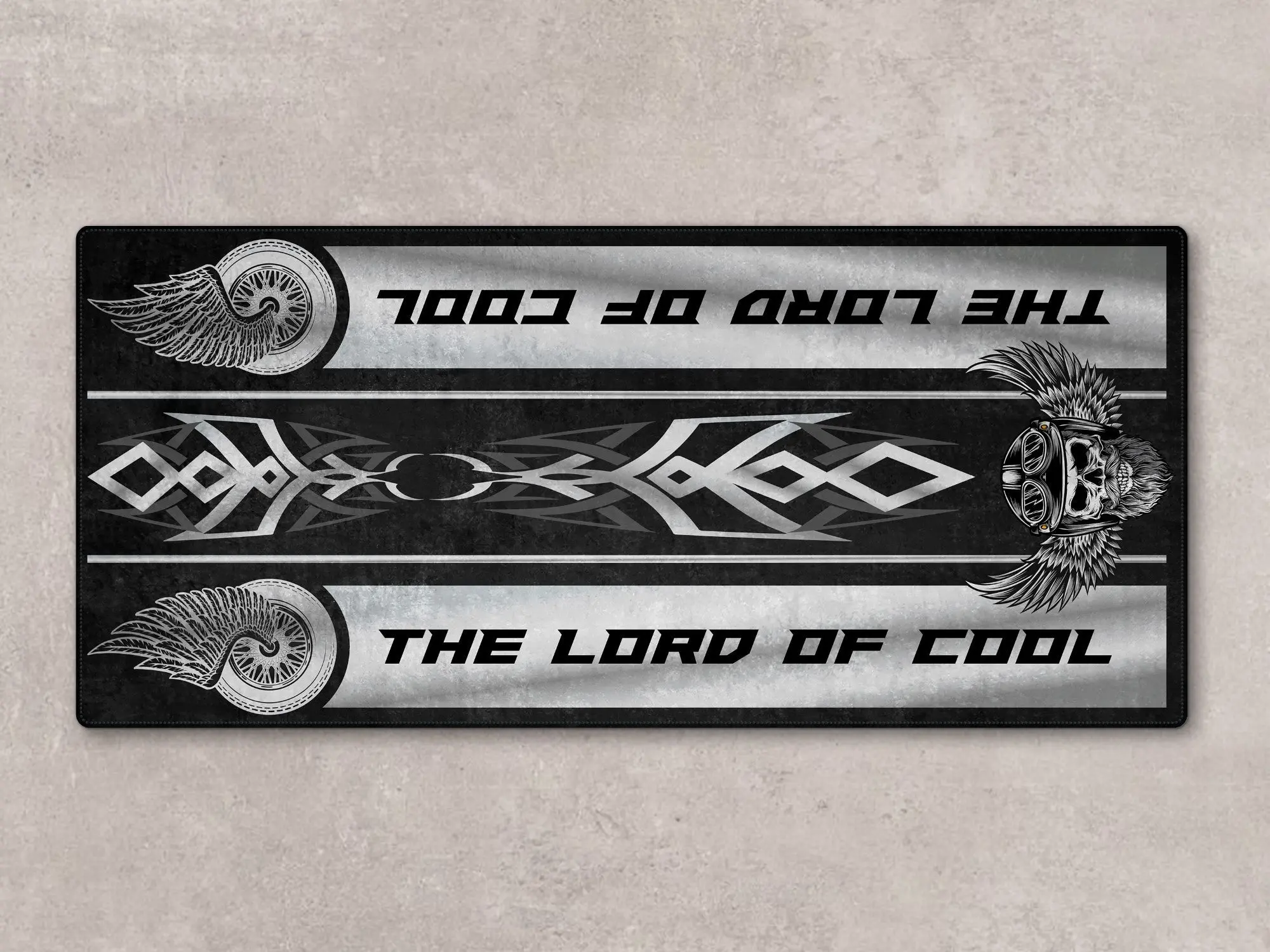 Motorcycle Mat For Cruiser Motorcycle "The Lord of Cool" - MM7308 - Image 10