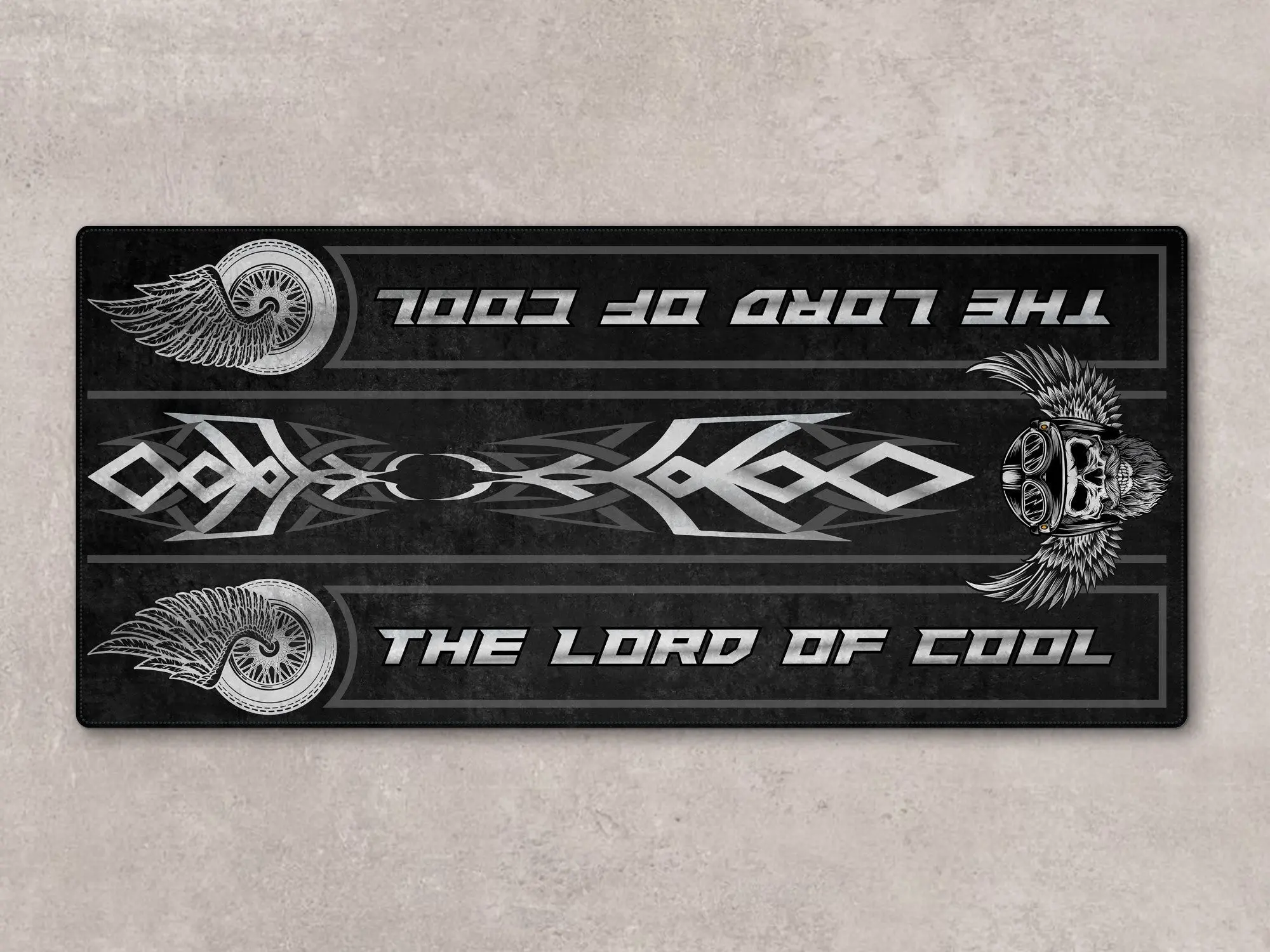 Motorcycle Mat For Cruiser Motorcycle "The Lord of Cool" - MM7308 - Image 14
