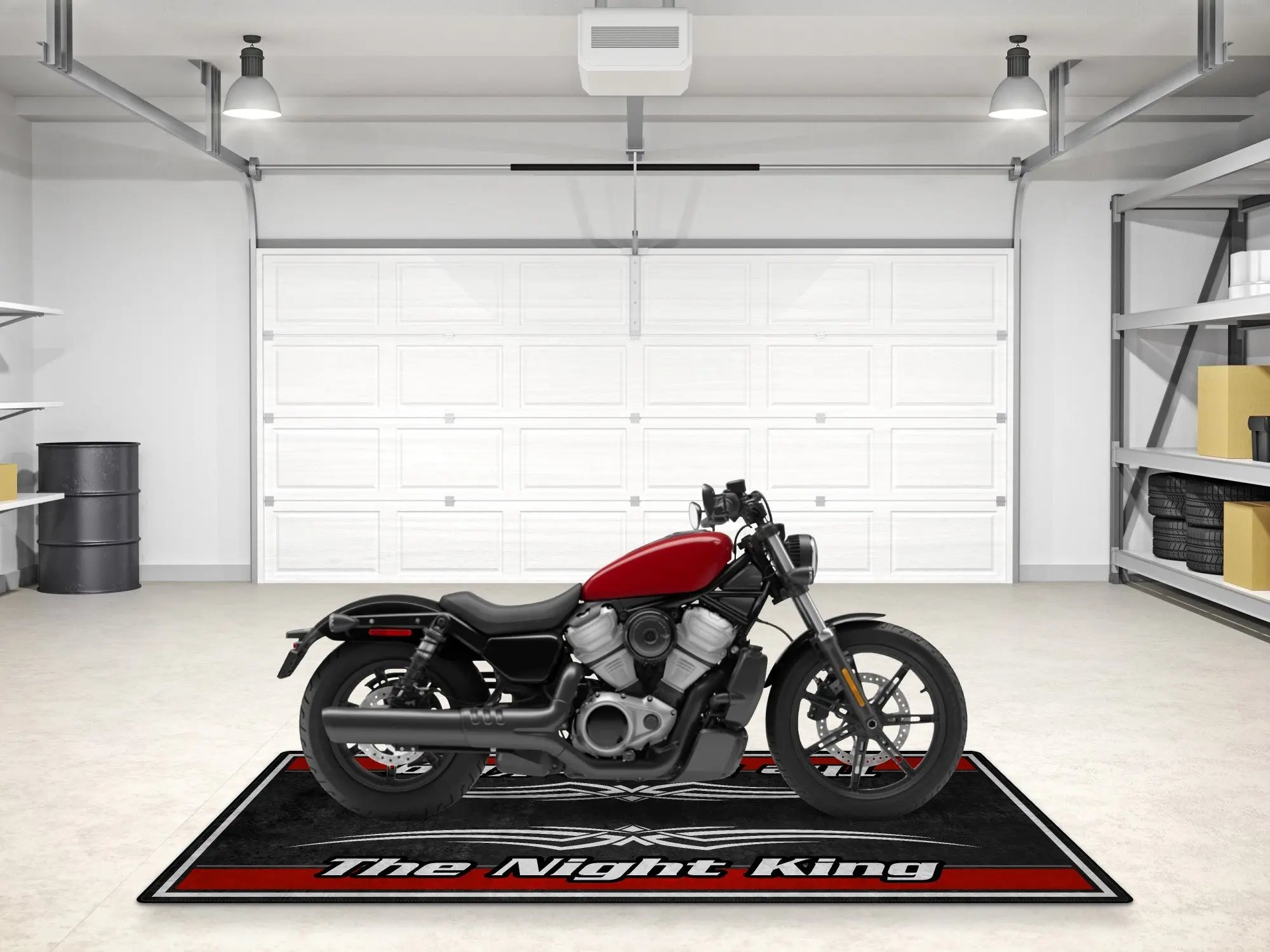 Motorcycle Mat for Cruiser Motorcycle "The Night King" - MM7300 - Image 10