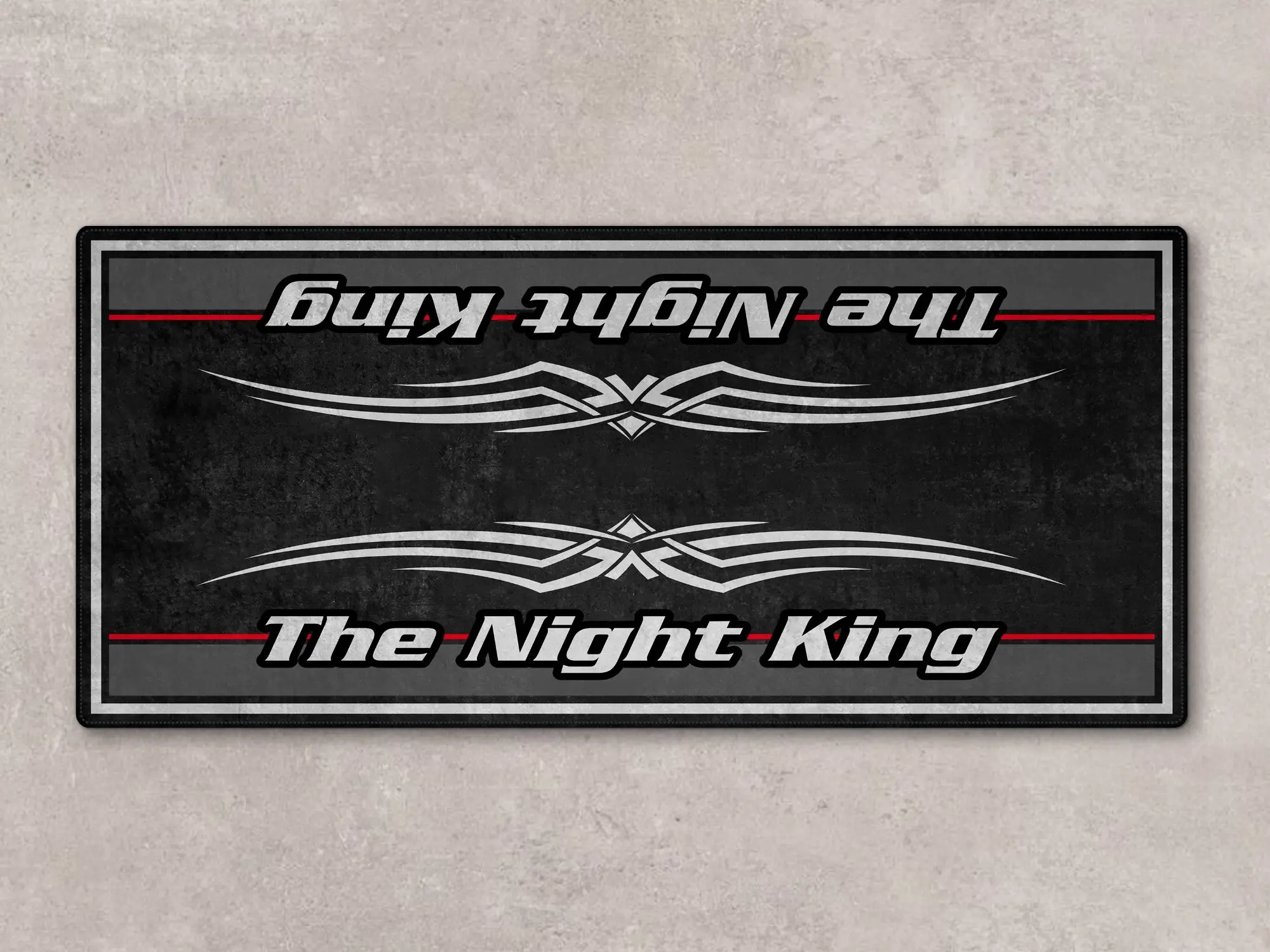 Motorcycle Mat for Cruiser Motorcycle "The Night King" - MM7300 - Image 2