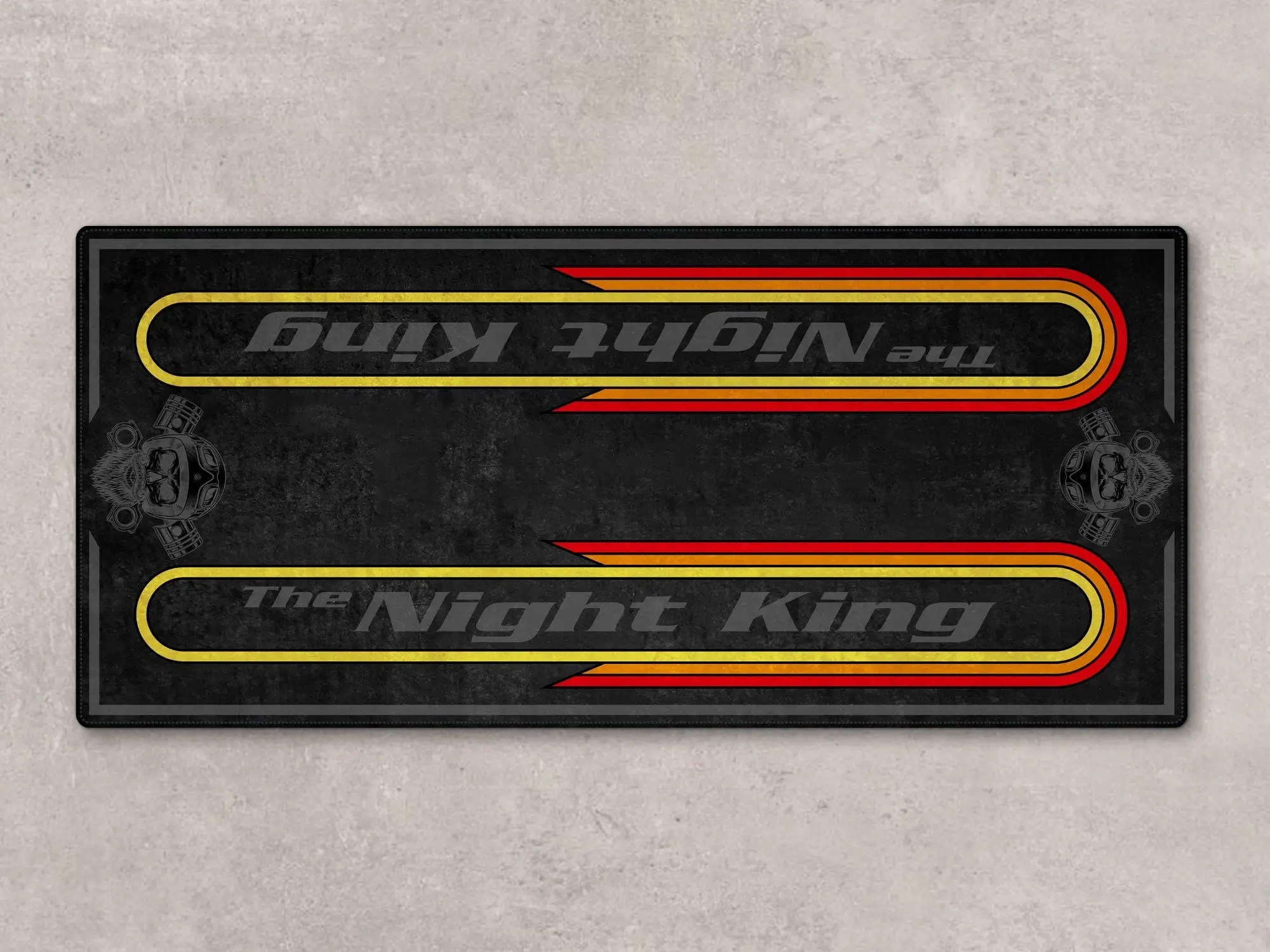 Motorcycle Mat For Cruiser Motorcycle "The Night King" - MM7301 - Image 12