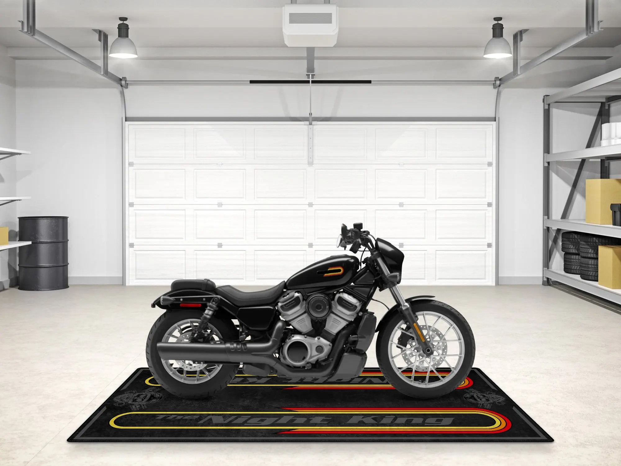 Motorcycle Mat For Cruiser Motorcycle "The Night King" - MM7301 - Image 15