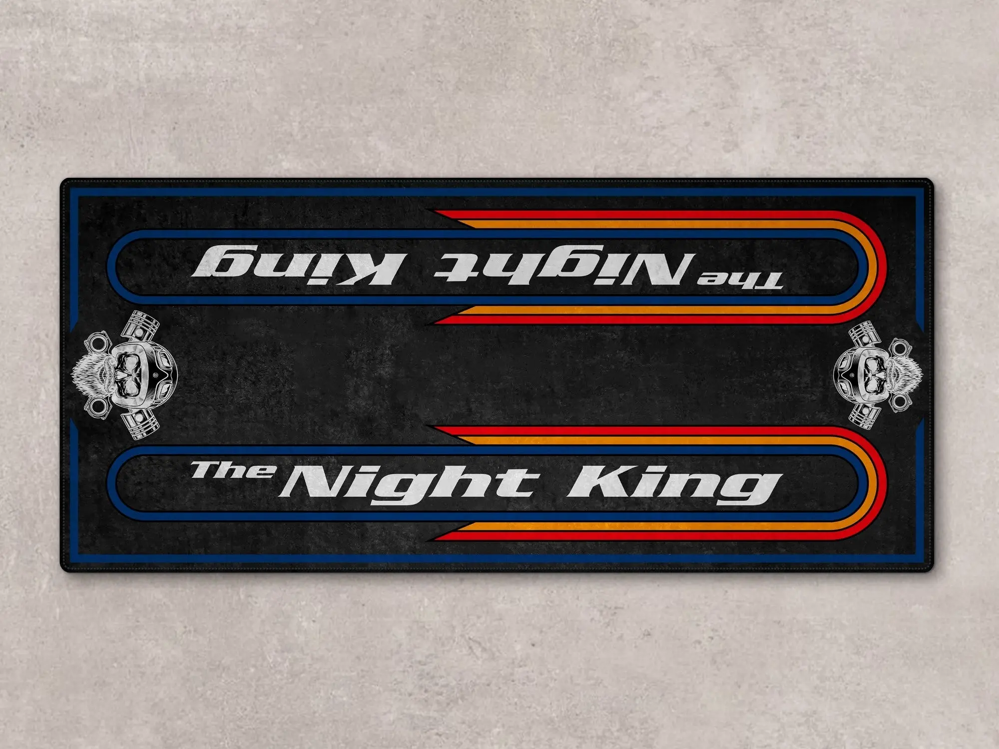 Motorcycle Mat For Cruiser Motorcycle "The Night King" - MM7301 - Image 7