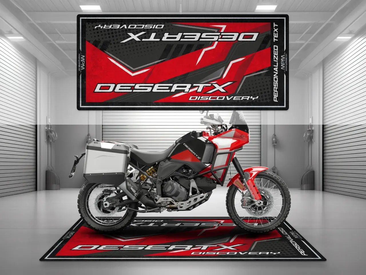 Motorcycle Mat for Ducati DesertX Discovery Motorcycle - MM4103 - Image 3