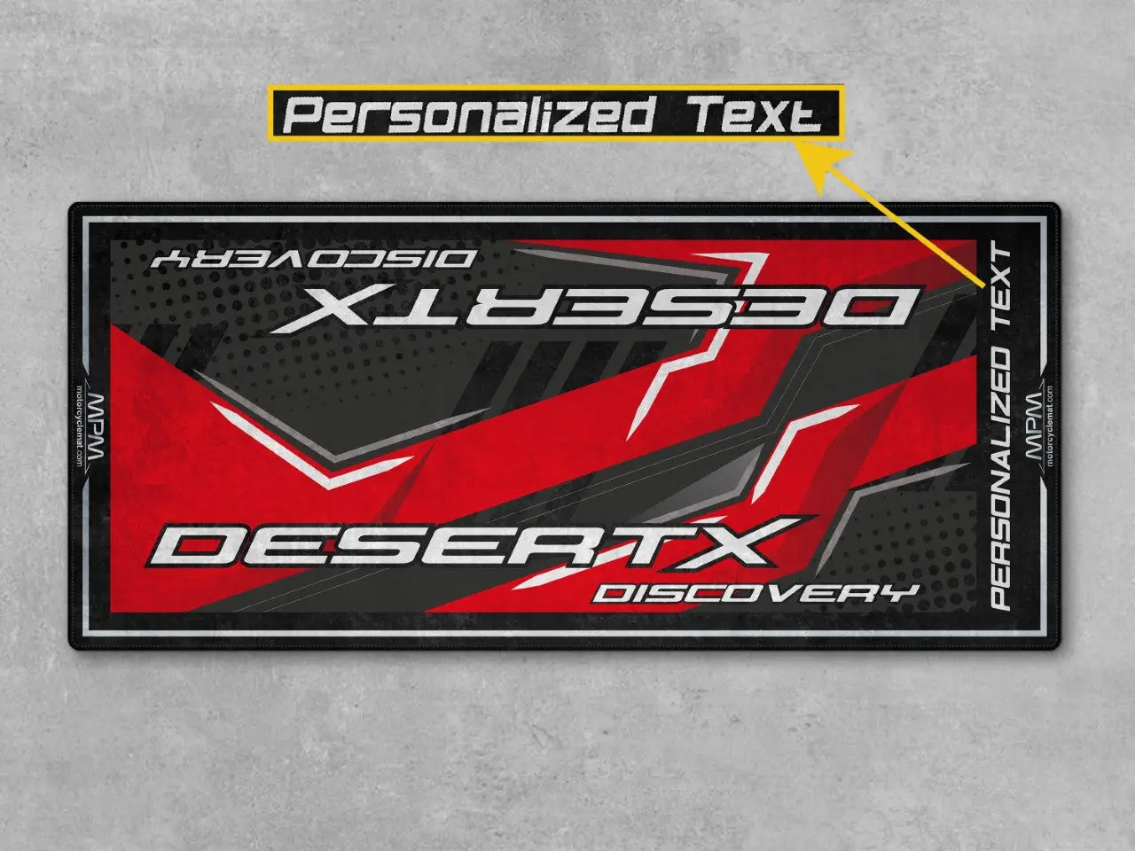 Motorcycle Mat for Ducati DesertX Discovery Motorcycle - MM4103 - Image 4