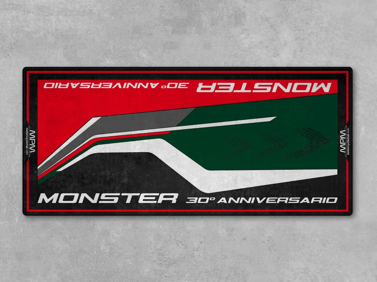 Motorcycle Mat for Ducati Monster 30th Anniversario Motorcycle - MM4106 - Image 2