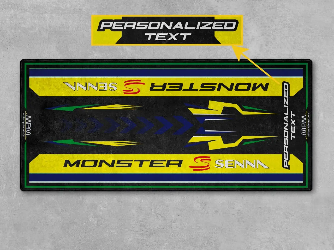 Motorcycle Mat for Ducati Monster Senna Motorcycle - MM4107 - Image 4
