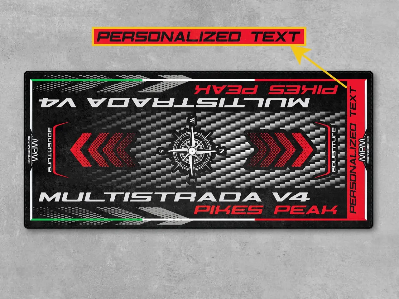 Motorcycle Mat for Ducati Multistrada Pikes Peak Motorcycle - MM4113 - Image 4