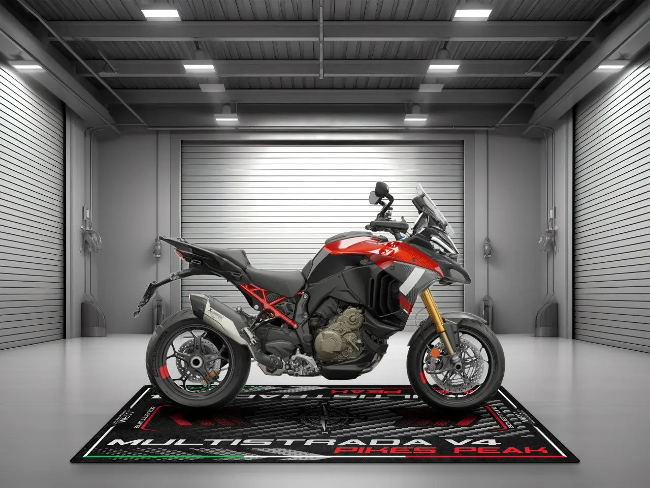 Motorcycle Mat for Ducati Multistrada Pikes Peak Motorcycle - MM4113 - Image 5