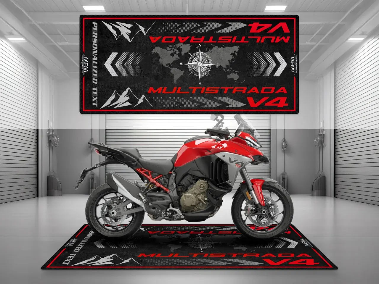 Motorcycle Mat for Ducati Multistrada V4 Motorcycle - MM4109 - Image 3