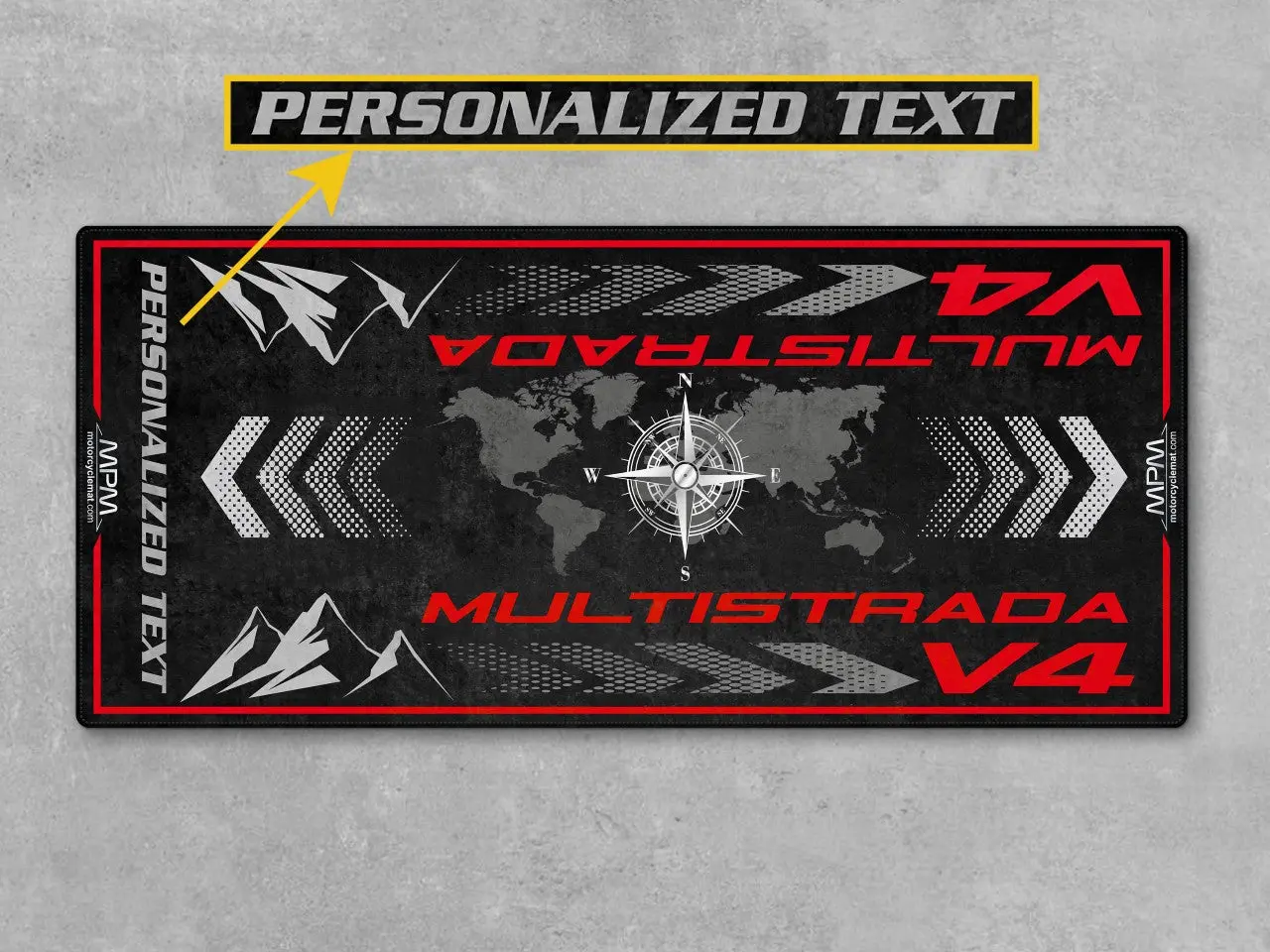 Motorcycle Mat for Ducati Multistrada V4 Motorcycle - MM4109 - Image 4