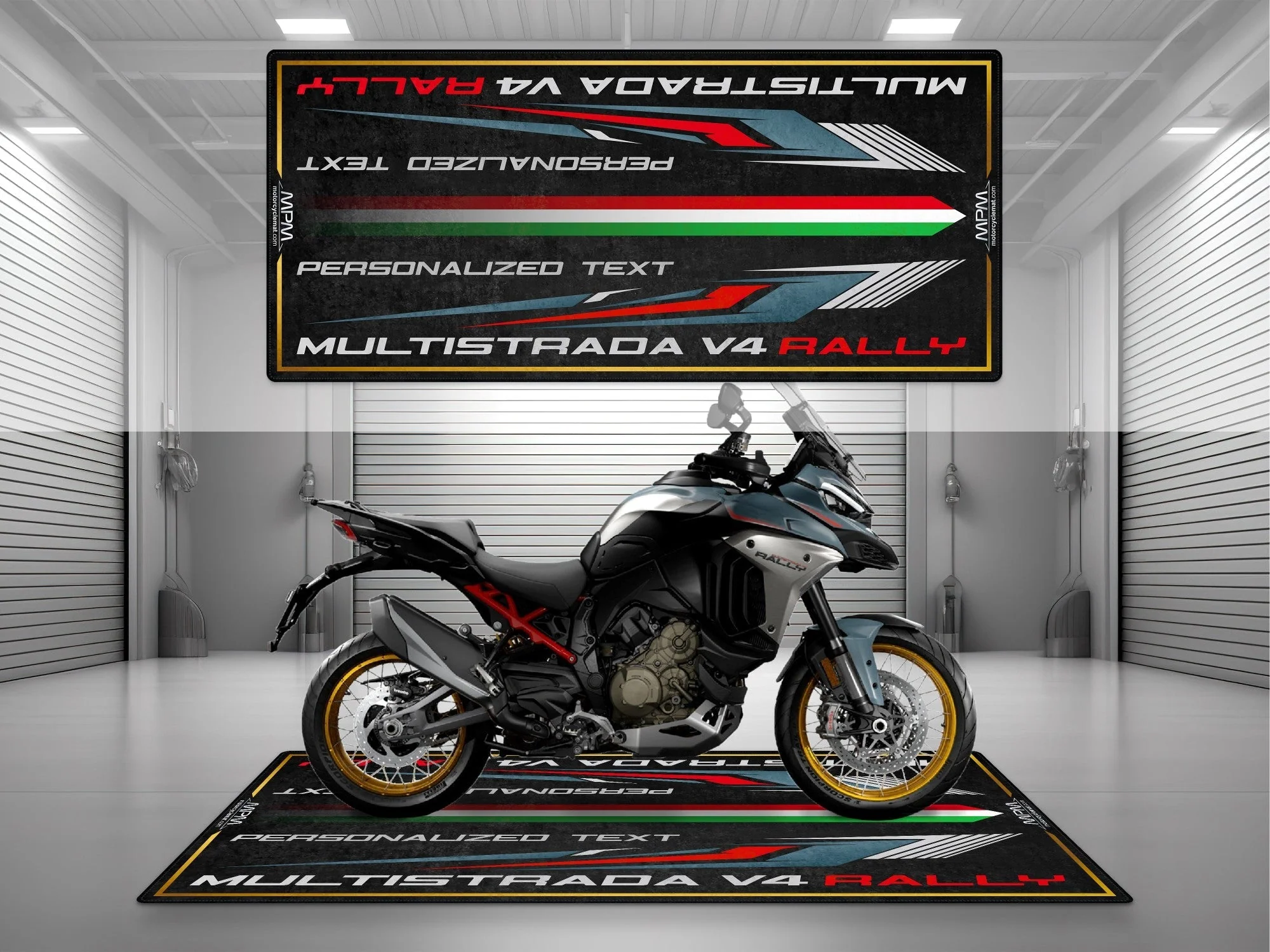 Motorcycle Mat for Ducati Multistrada V4 Rally Motorcycle - MM4111 - Image 3