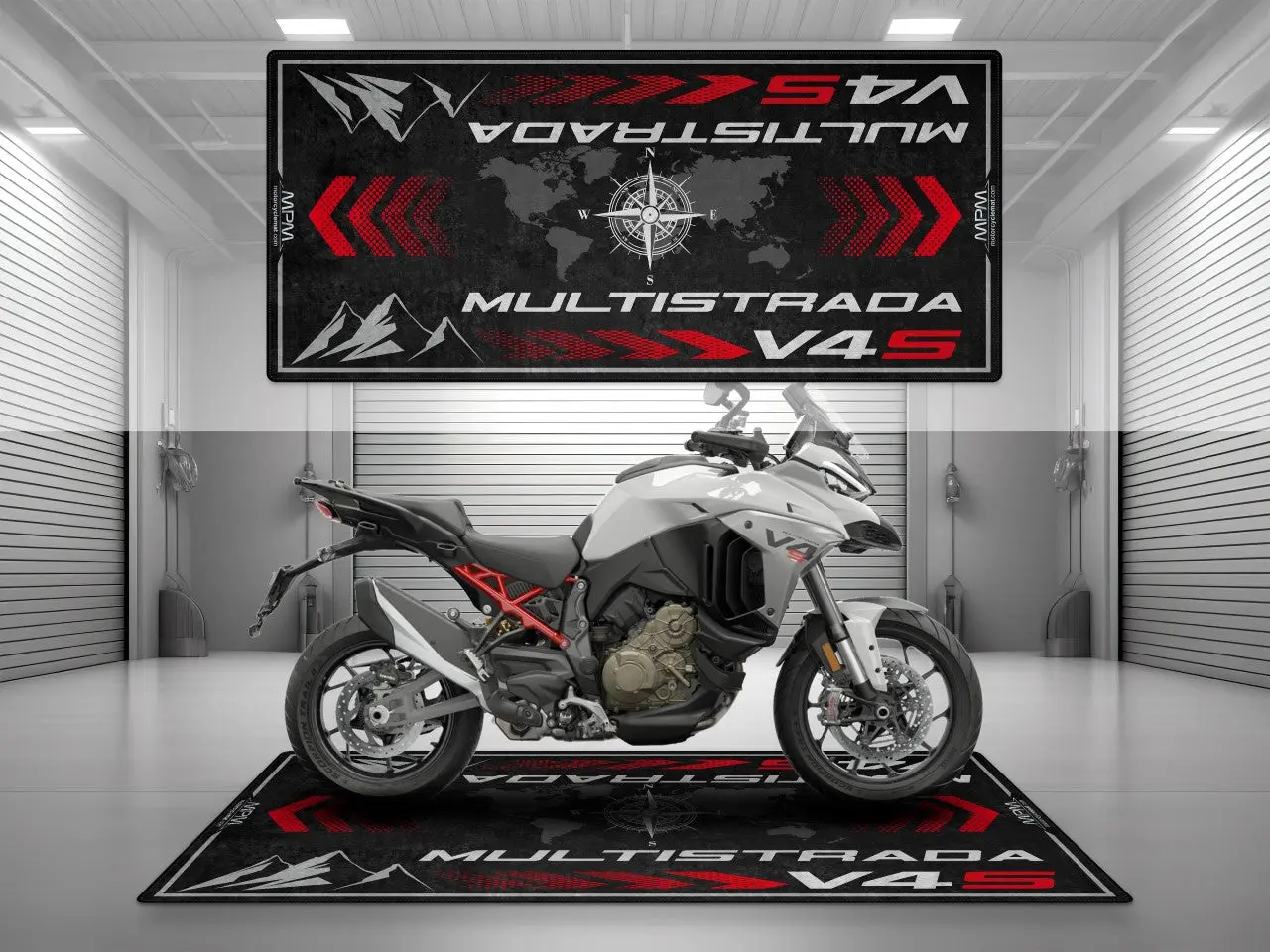 Motorcycle Mat for Ducati Multistrada V4 S Motorcycle - MM4110 - Image 3