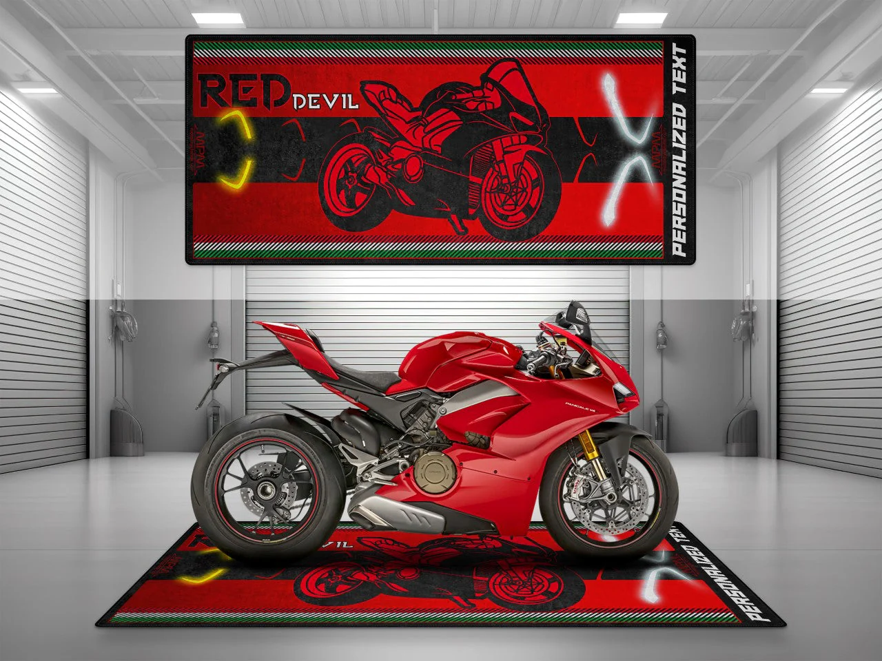 Motorcycle Mat for Ducati Panigale Motorcycle - U801 - Image 3
