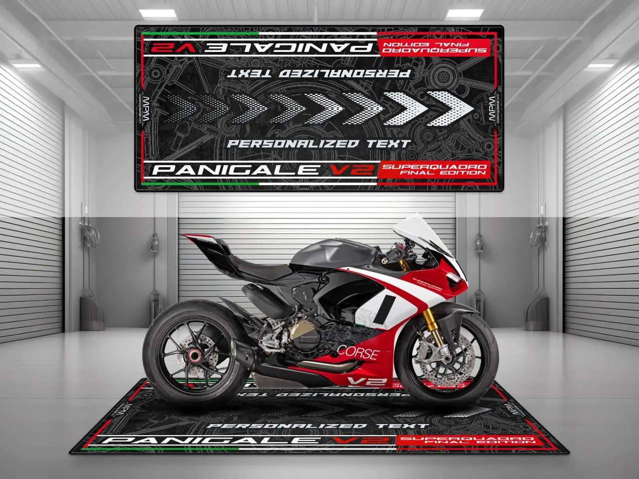 Motorcycle Mat for Ducati Panigale V2 Superquadro Final Edition Motorcycle - MM4108 - Image 3