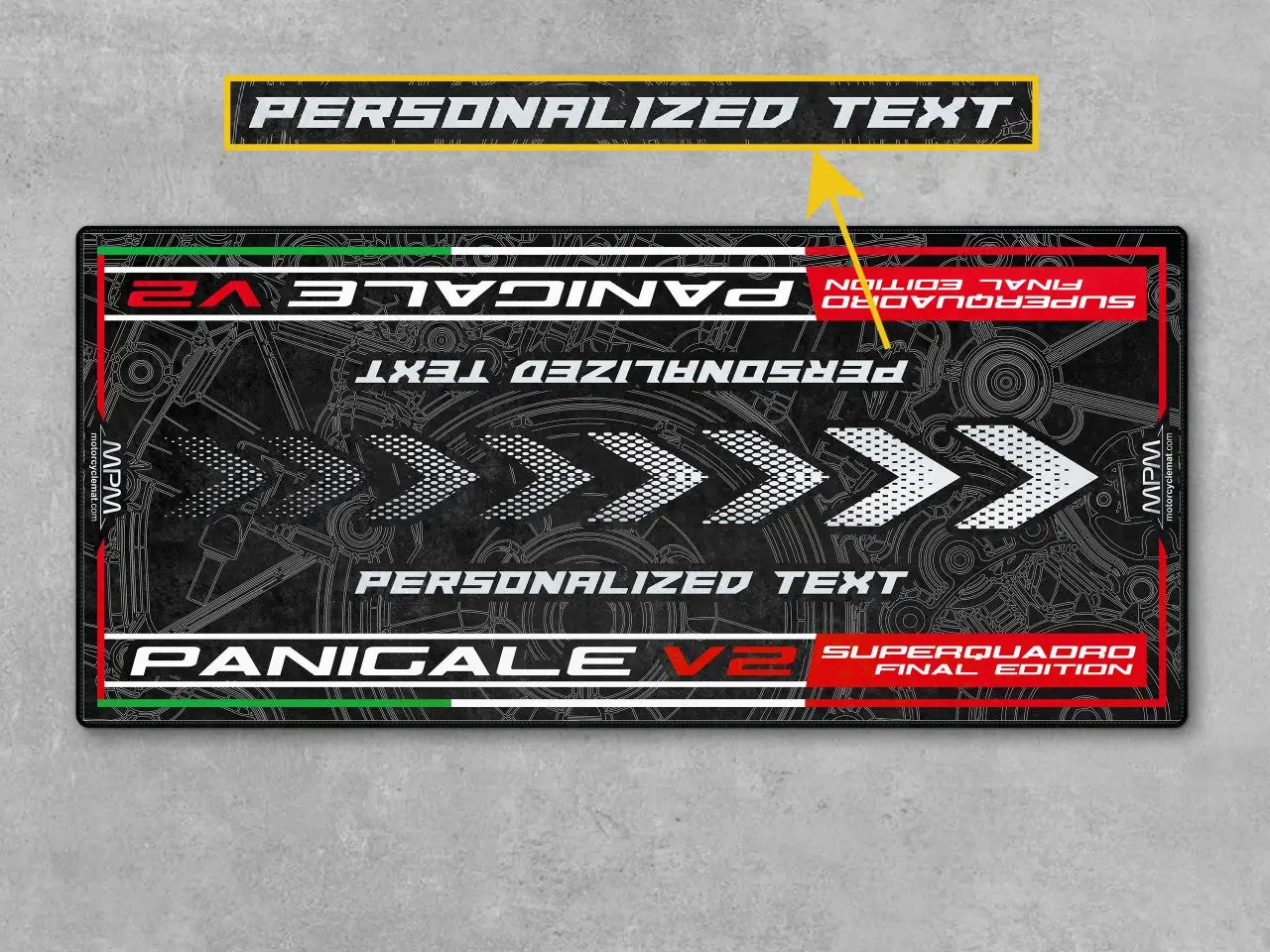 Motorcycle Mat for Ducati Panigale V2 Superquadro Final Edition Motorcycle - MM4108 - Image 4