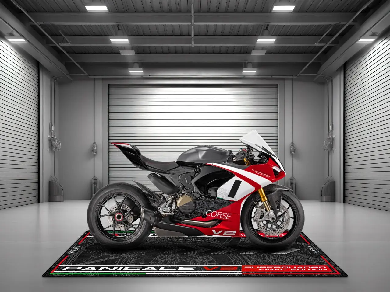 Motorcycle Mat for Ducati Panigale V2 Superquadro Final Edition Motorcycle - MM4108 - Image 5