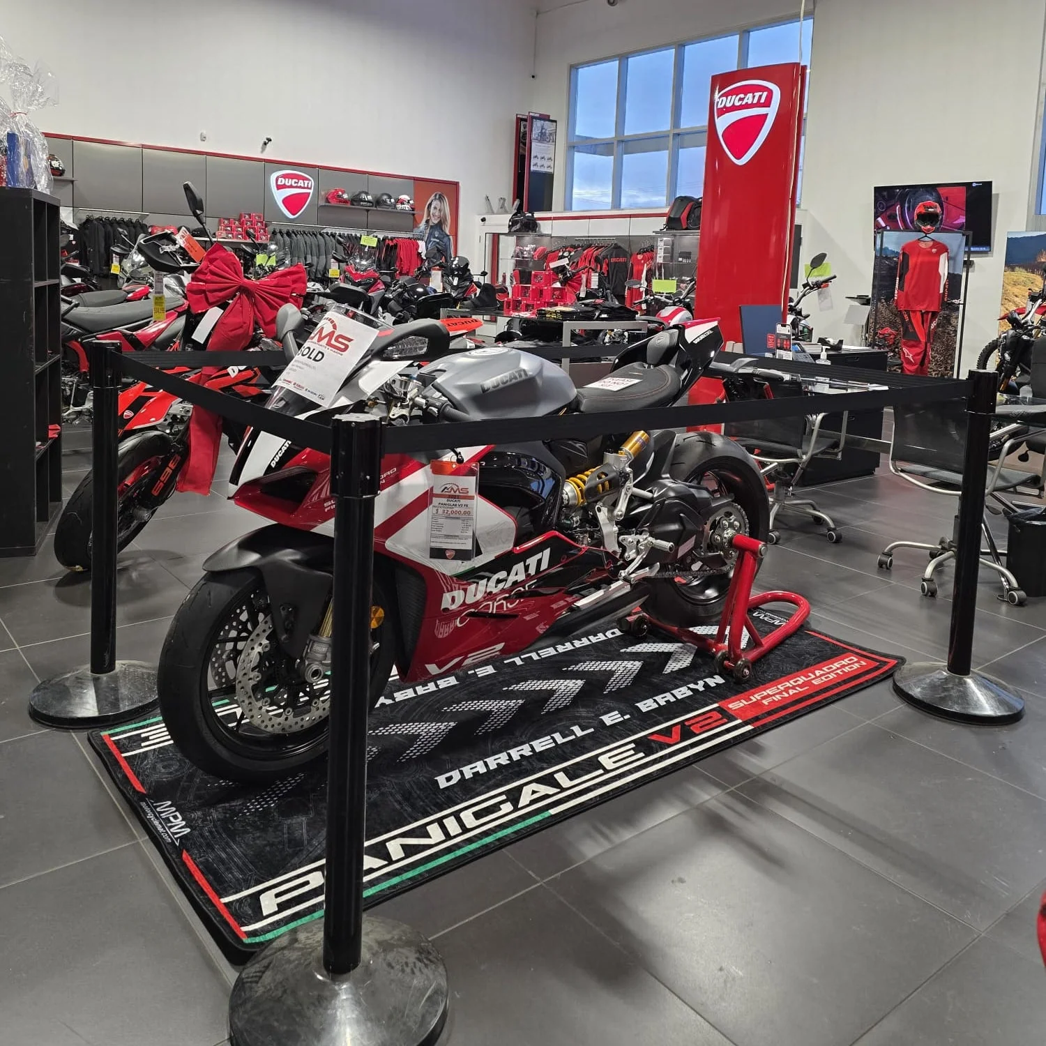 Motorcycle Mat for Ducati Panigale V2 Superquadro Final Edition Motorcycle - MM4108 - Image 6