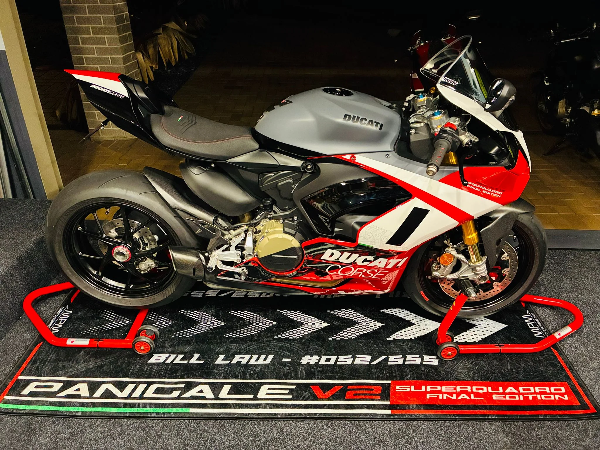 Motorcycle Mat for Ducati Panigale V2 Superquadro Final Edition Motorcycle - MM4108 - Image 7