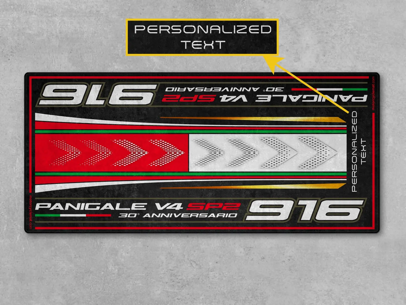 Motorcycle Mat for Ducati Panigale V4 SP2 30th Anniversary - MM4120 - Image 4