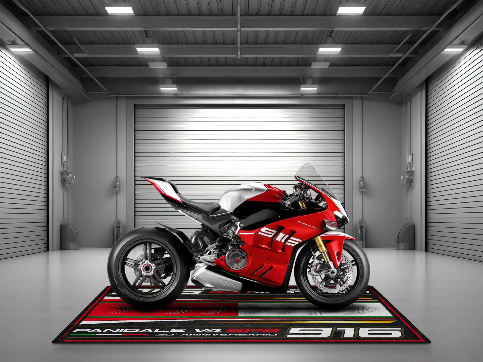 Motorcycle Mat for Ducati Panigale V4 SP2 30th Anniversary - MM4120 - Image 5