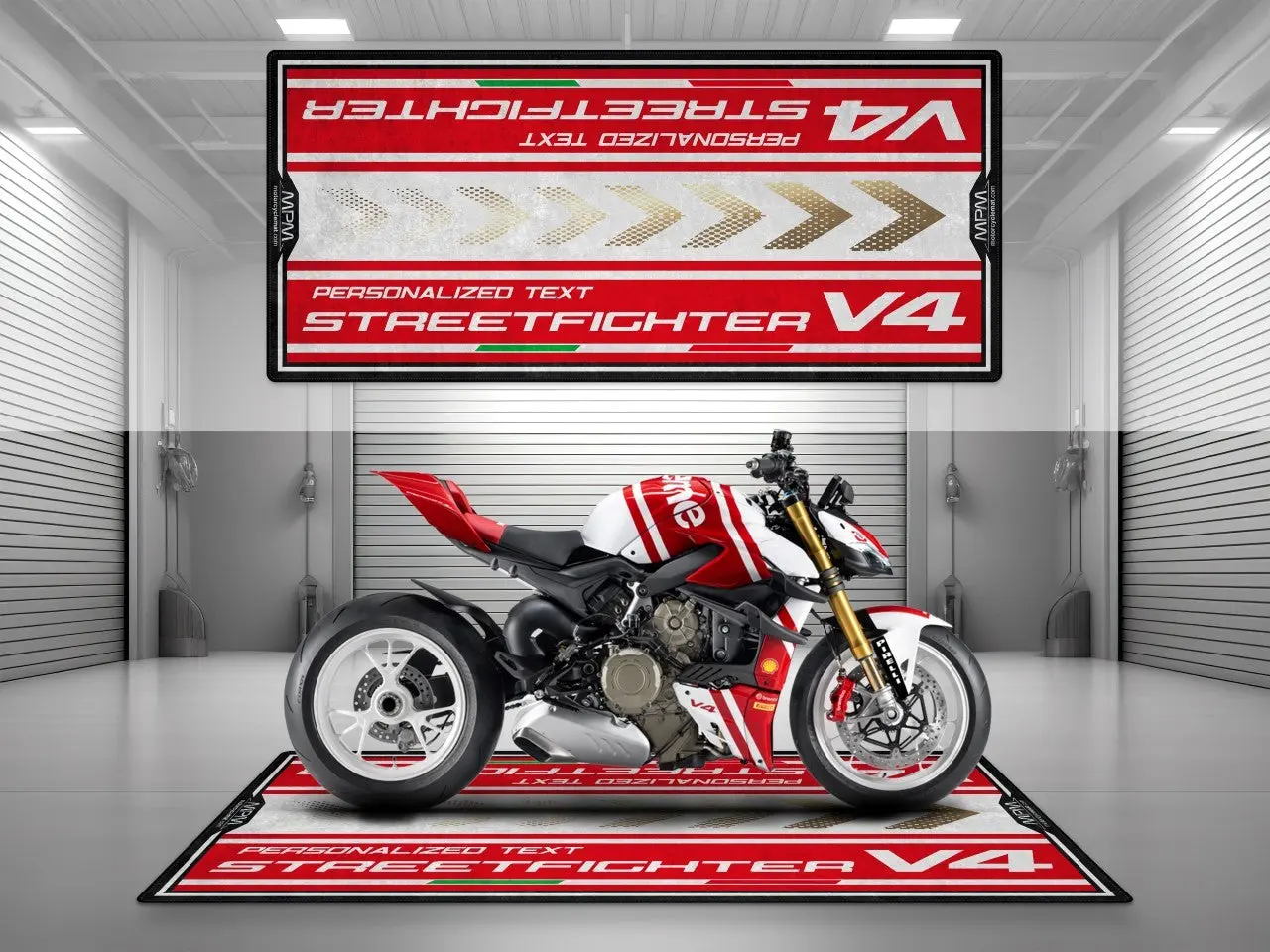 Motorcycle Mat for Ducati Streetfighter V4 Supreme Motorcycle - MM4116 - Image 3