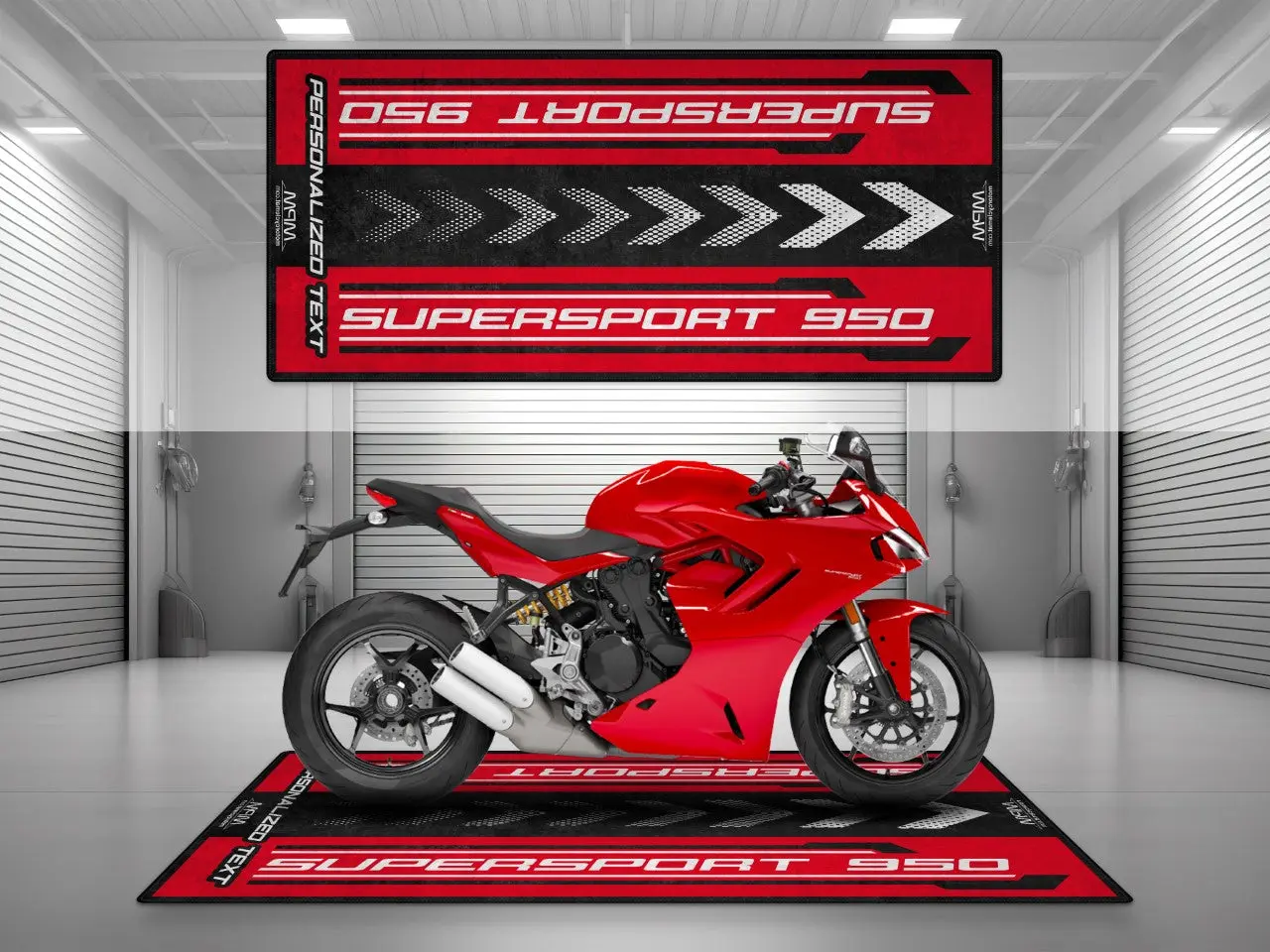 Motorcycle Mat for Ducati Supersport 950 Motorcycle - MM4118 - Image 3