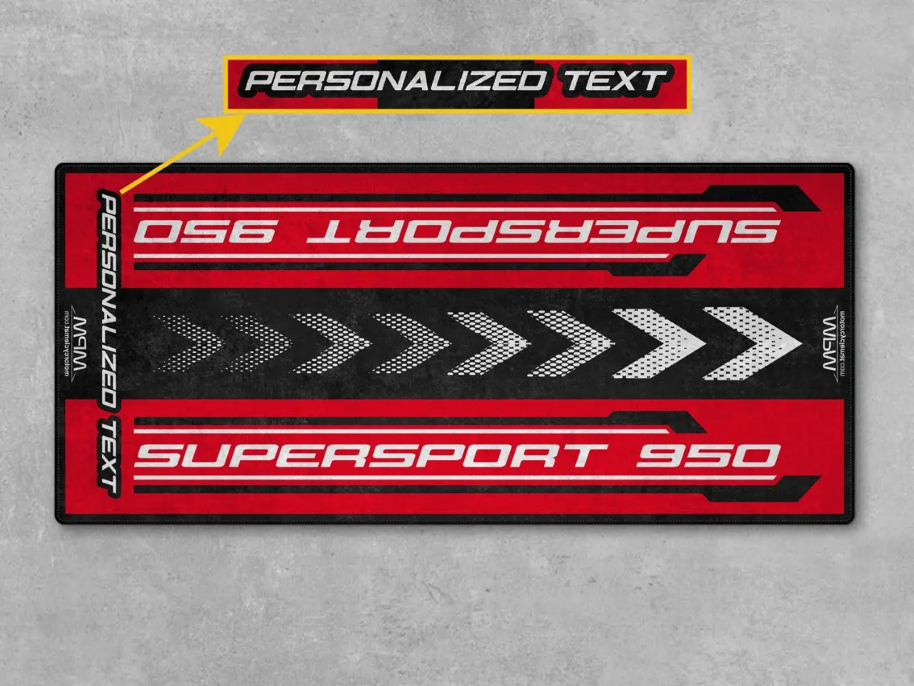 Motorcycle Mat for Ducati Supersport 950 Motorcycle - MM4118 - Image 4