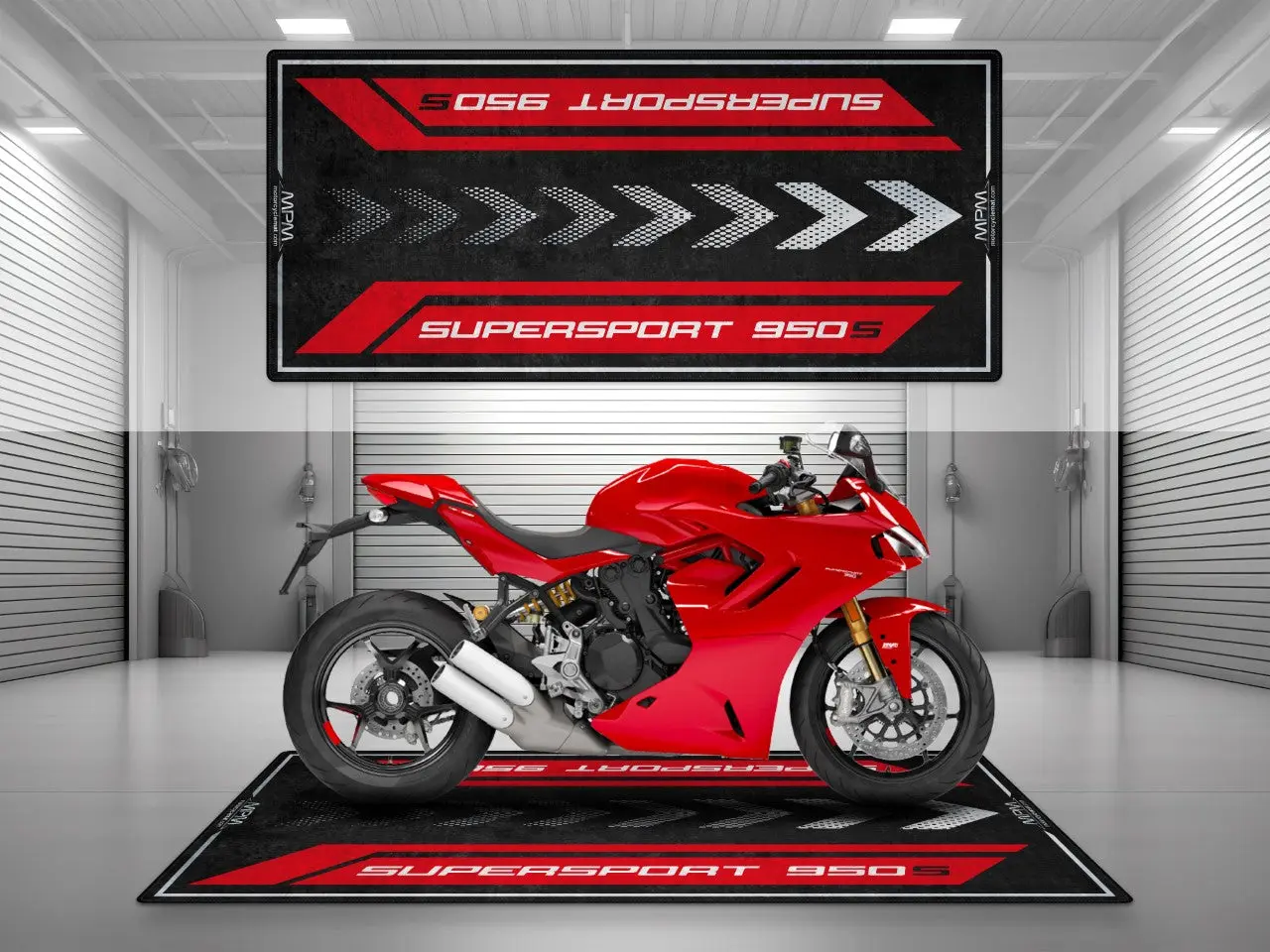 Motorcycle Mat for Ducati Supersport 950 S Motorcycle - MM4119 - Image 5